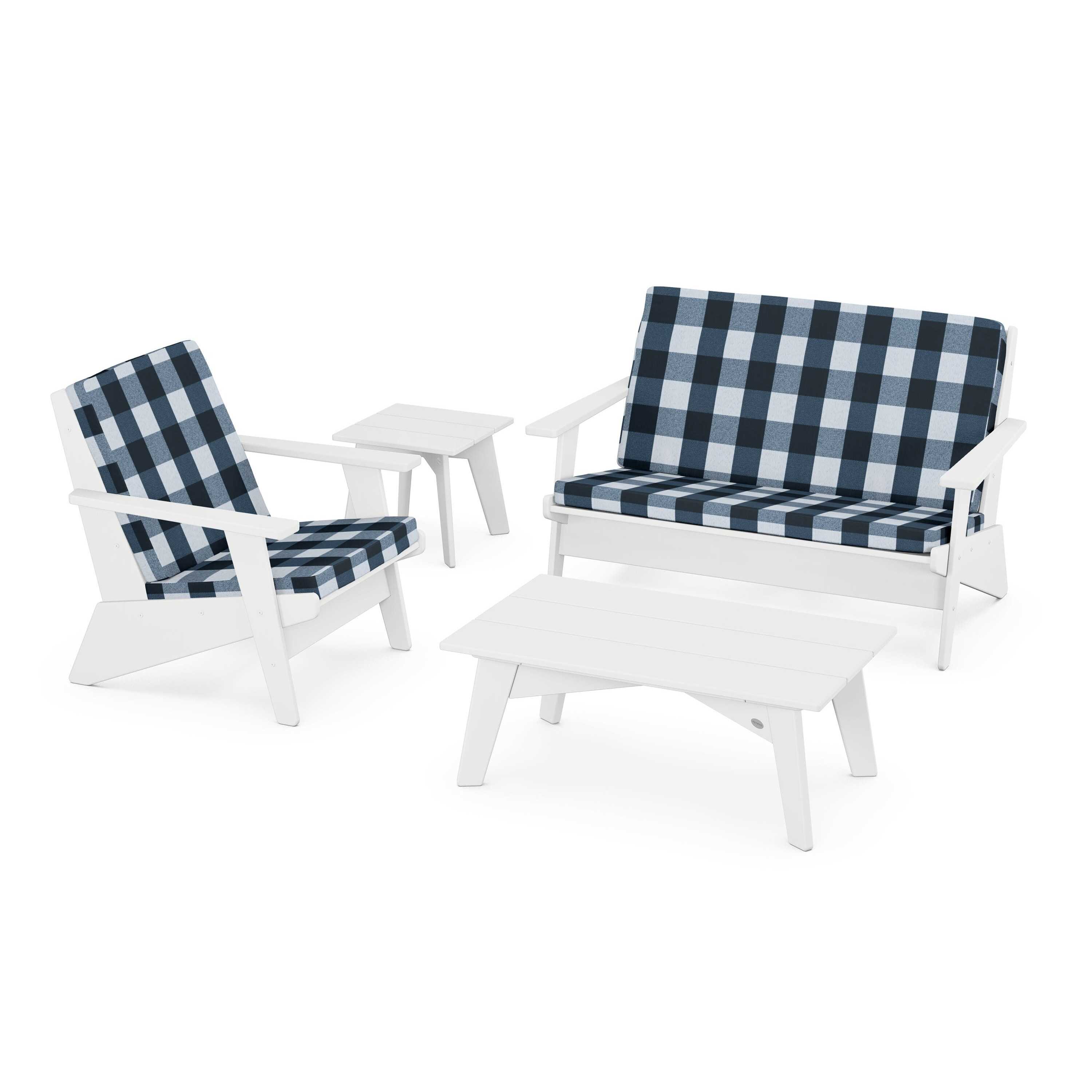 Riviera Modern Lounge 4-Piece Set - Image 49