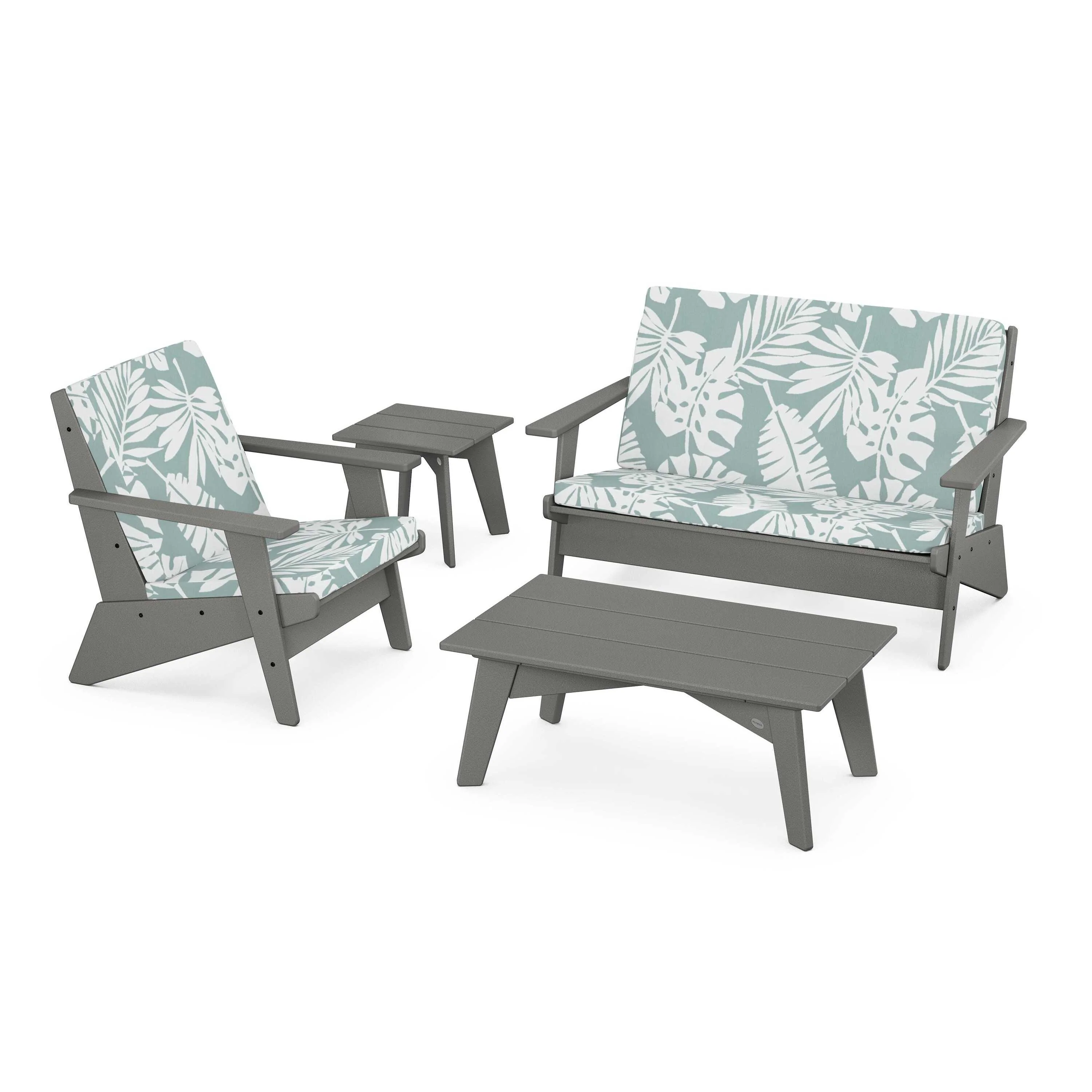 Riviera Modern Lounge 4-Piece Set - Image 64
