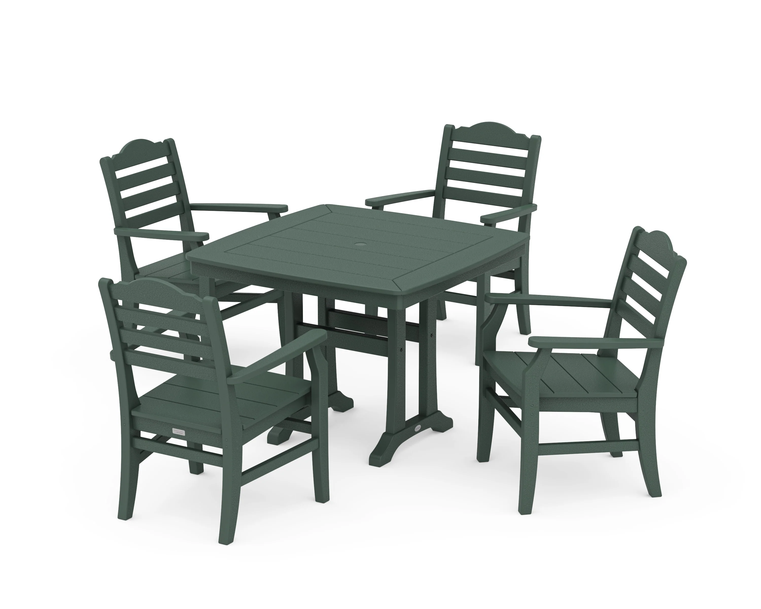 Savannah 5-Piece Dining Set with Trestle Legs - Image 3