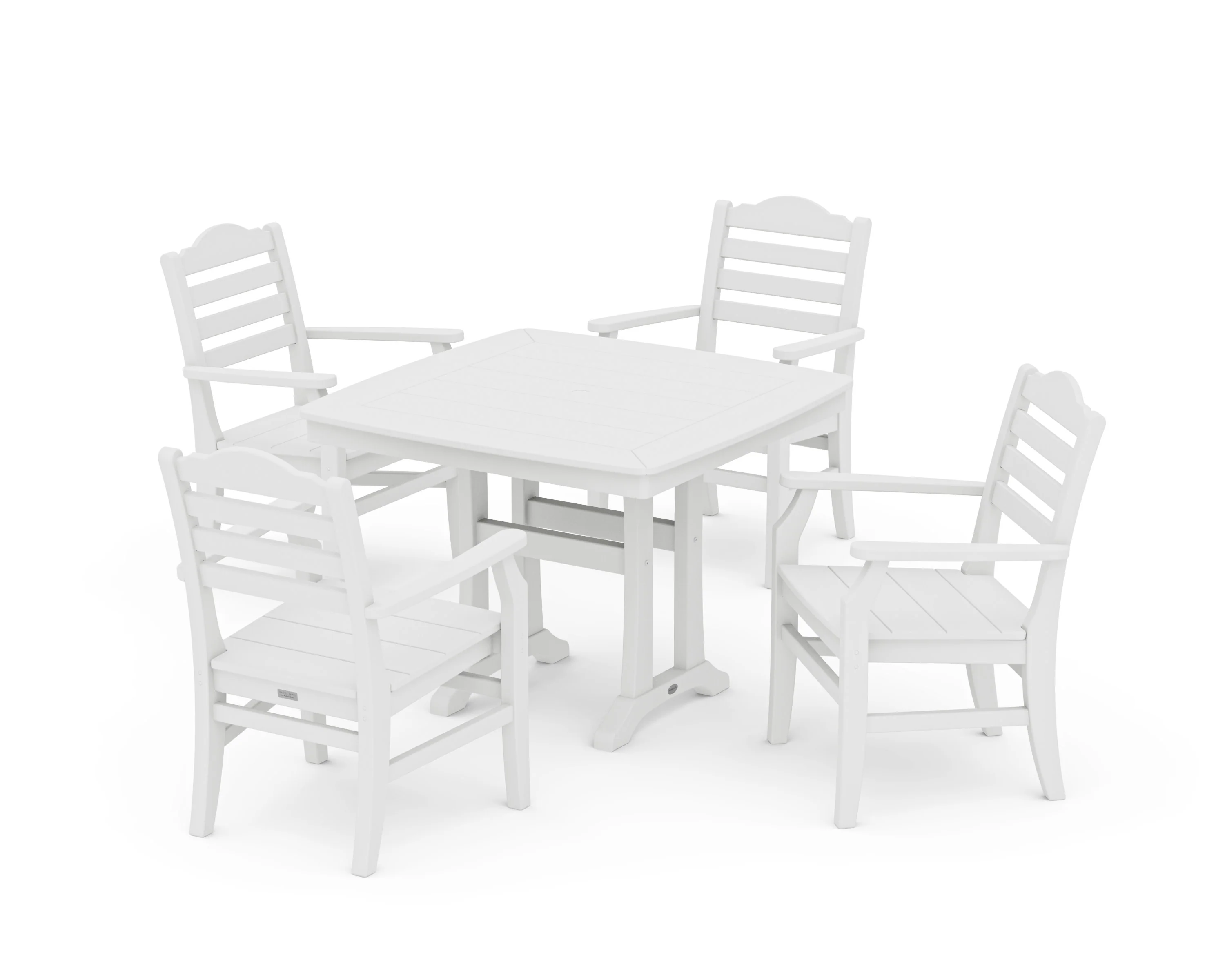Savannah 5-Piece Dining Set with Trestle Legs - Image 7
