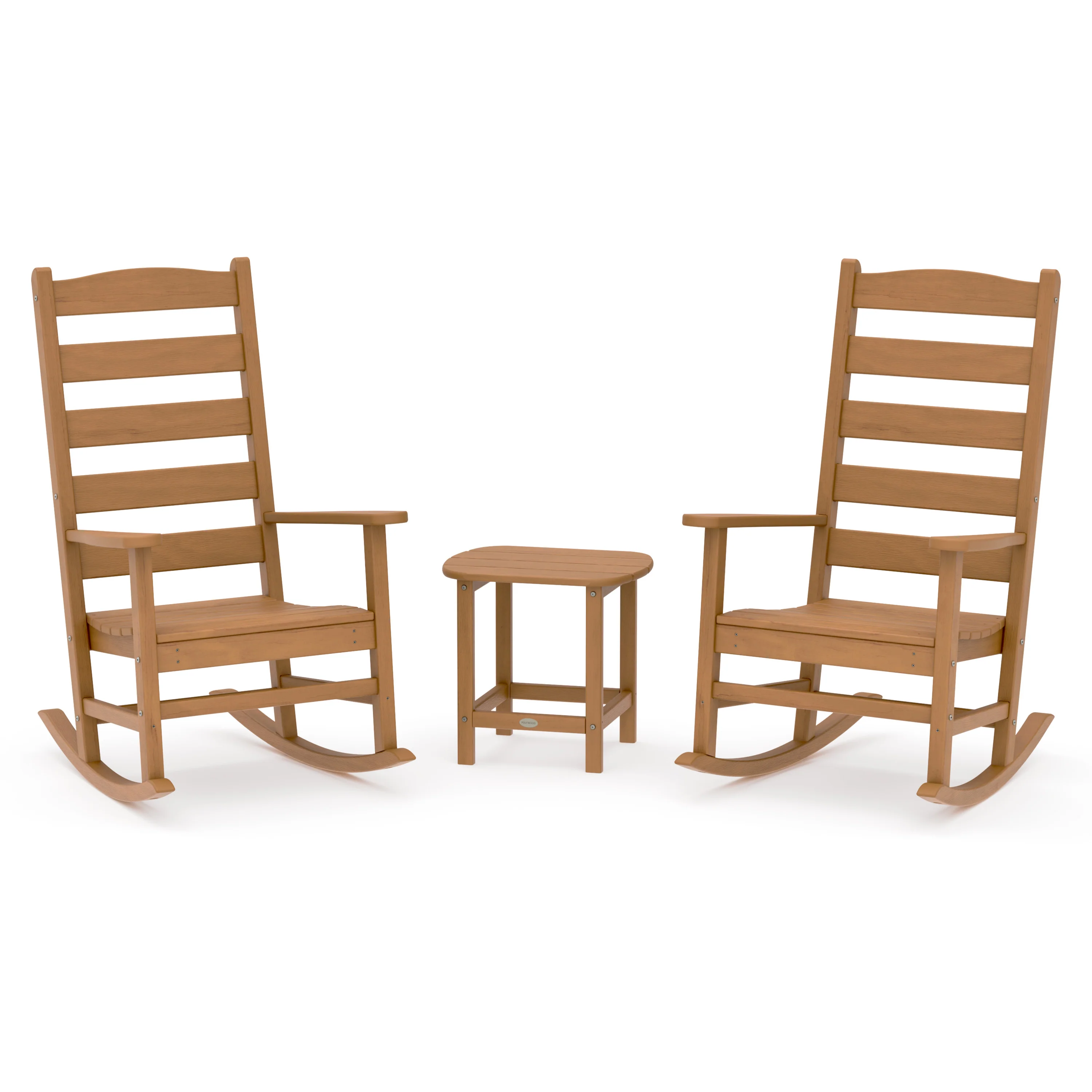 Shaker 3-Piece Porch Rocking Chair Set - Image 14