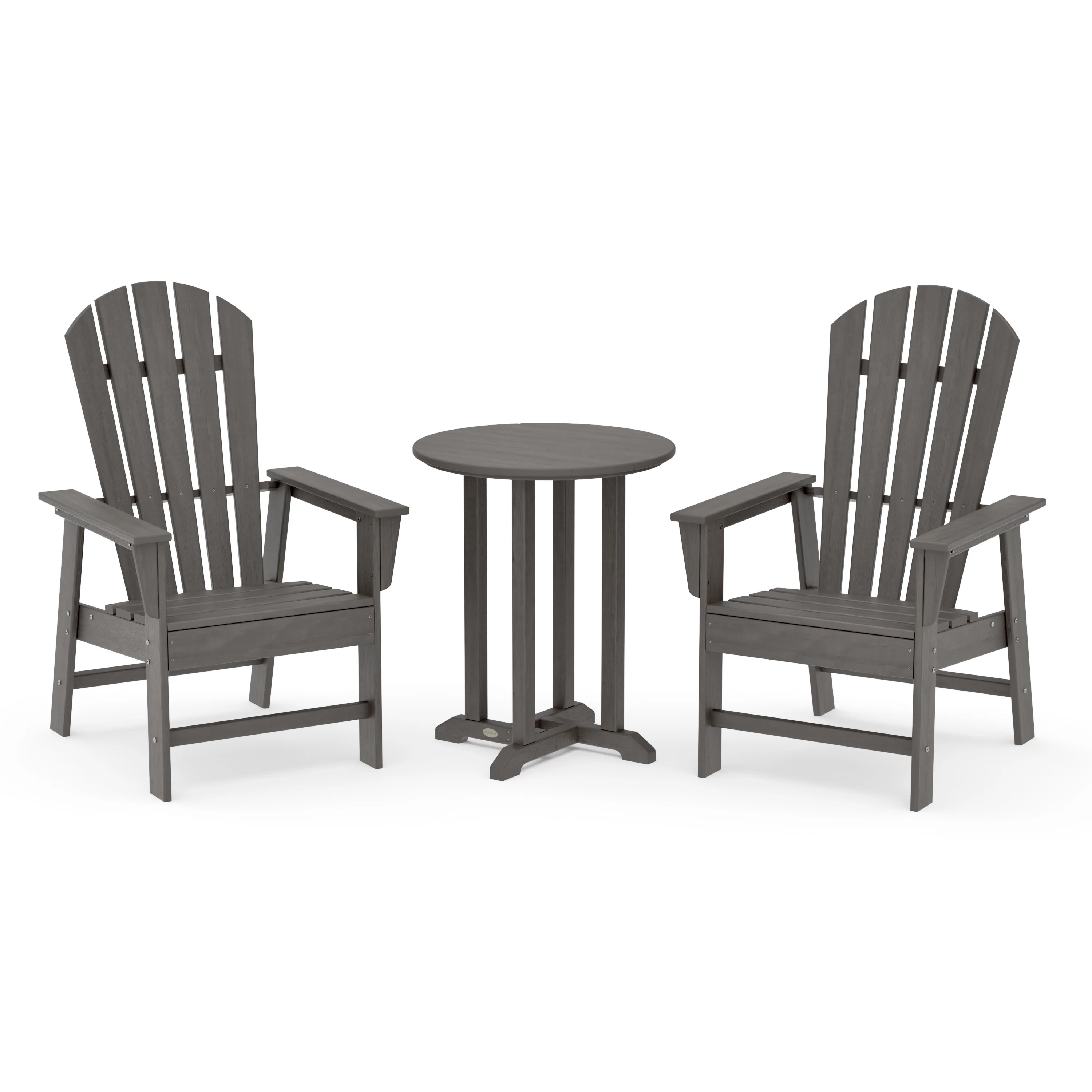 South Beach 3-Piece Round Farmhouse Bistro Dining Set - Image 17