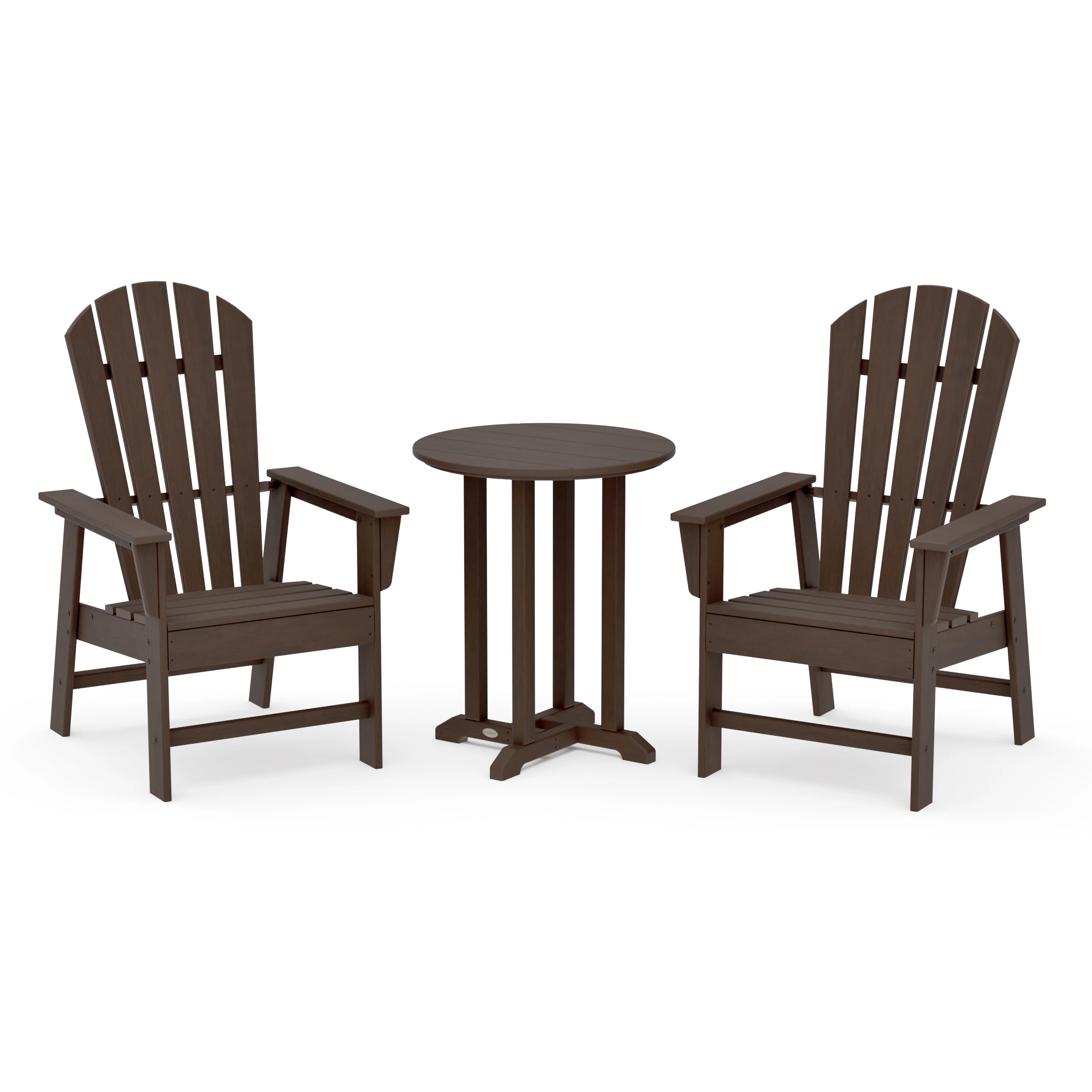 South Beach 3-Piece Round Farmhouse Bistro Dining Set - Image 18