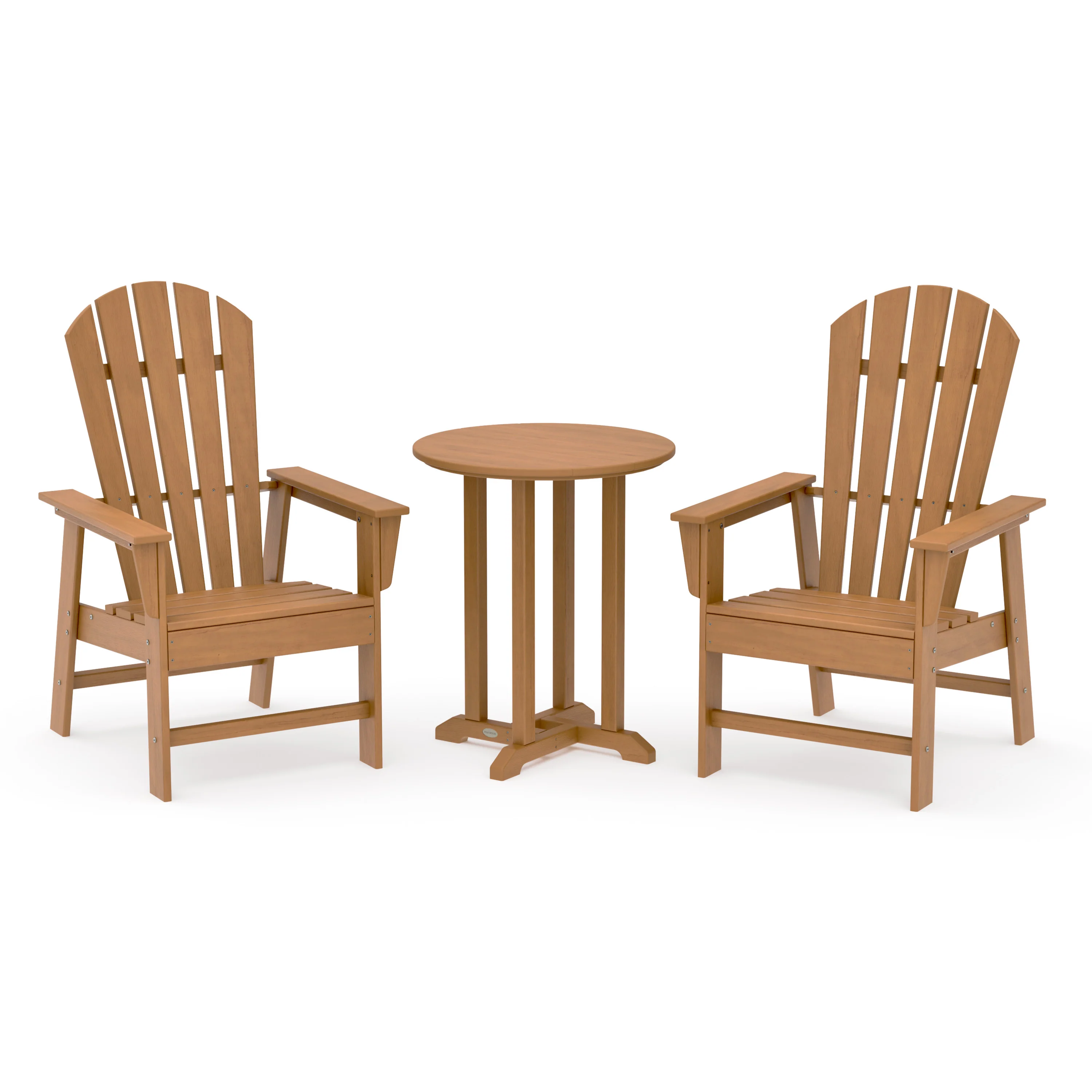 South Beach 3-Piece Round Farmhouse Bistro Dining Set - Image 19