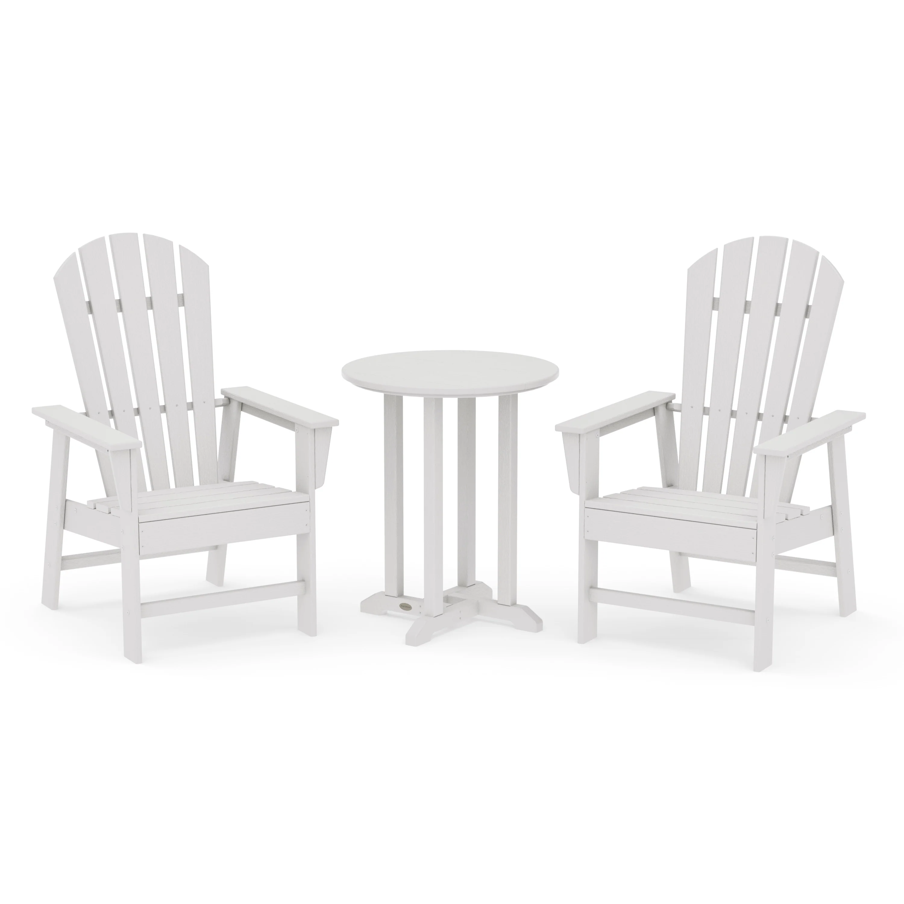 South Beach 3-Piece Round Farmhouse Bistro Dining Set - Image 22