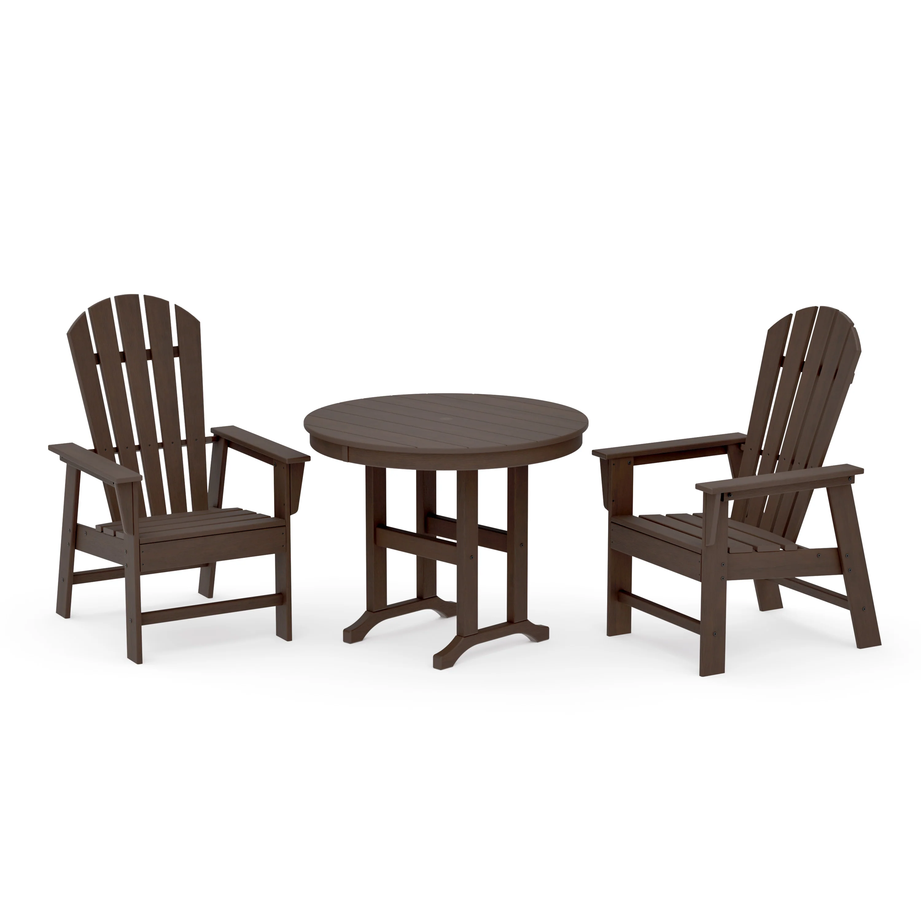 South Beach 3-Piece Round Farmhouse Dining Set - Image 18