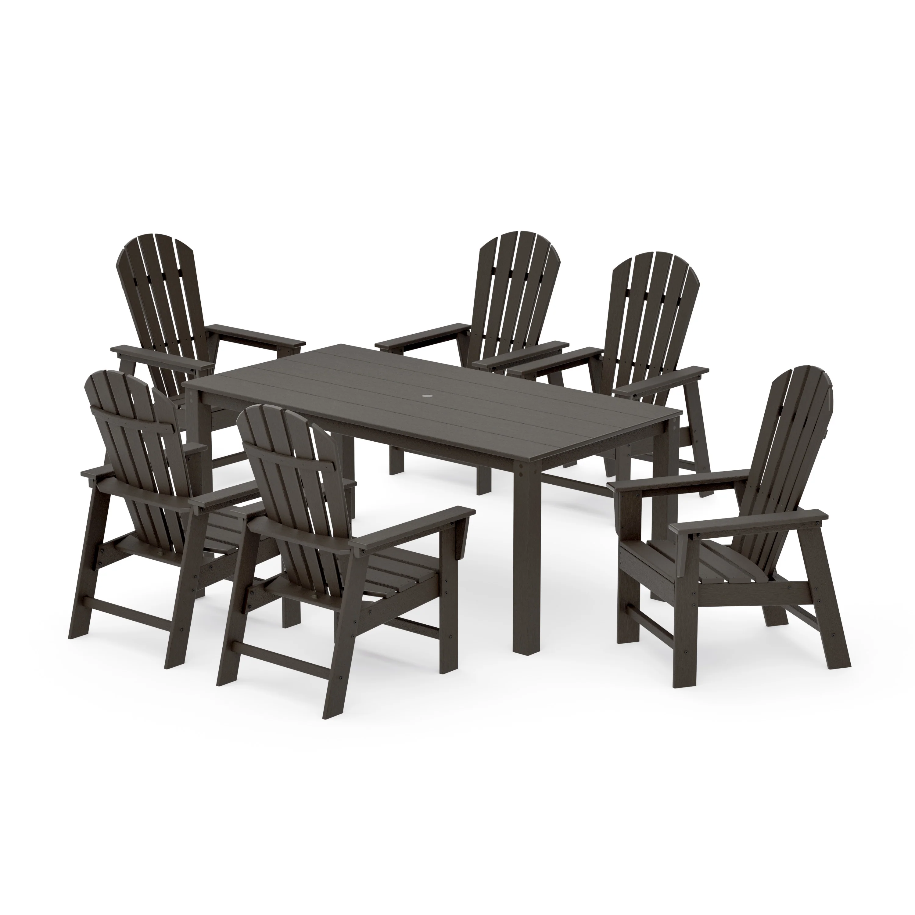 South Beach 7-Piece Parsons Dining Set - Image 13