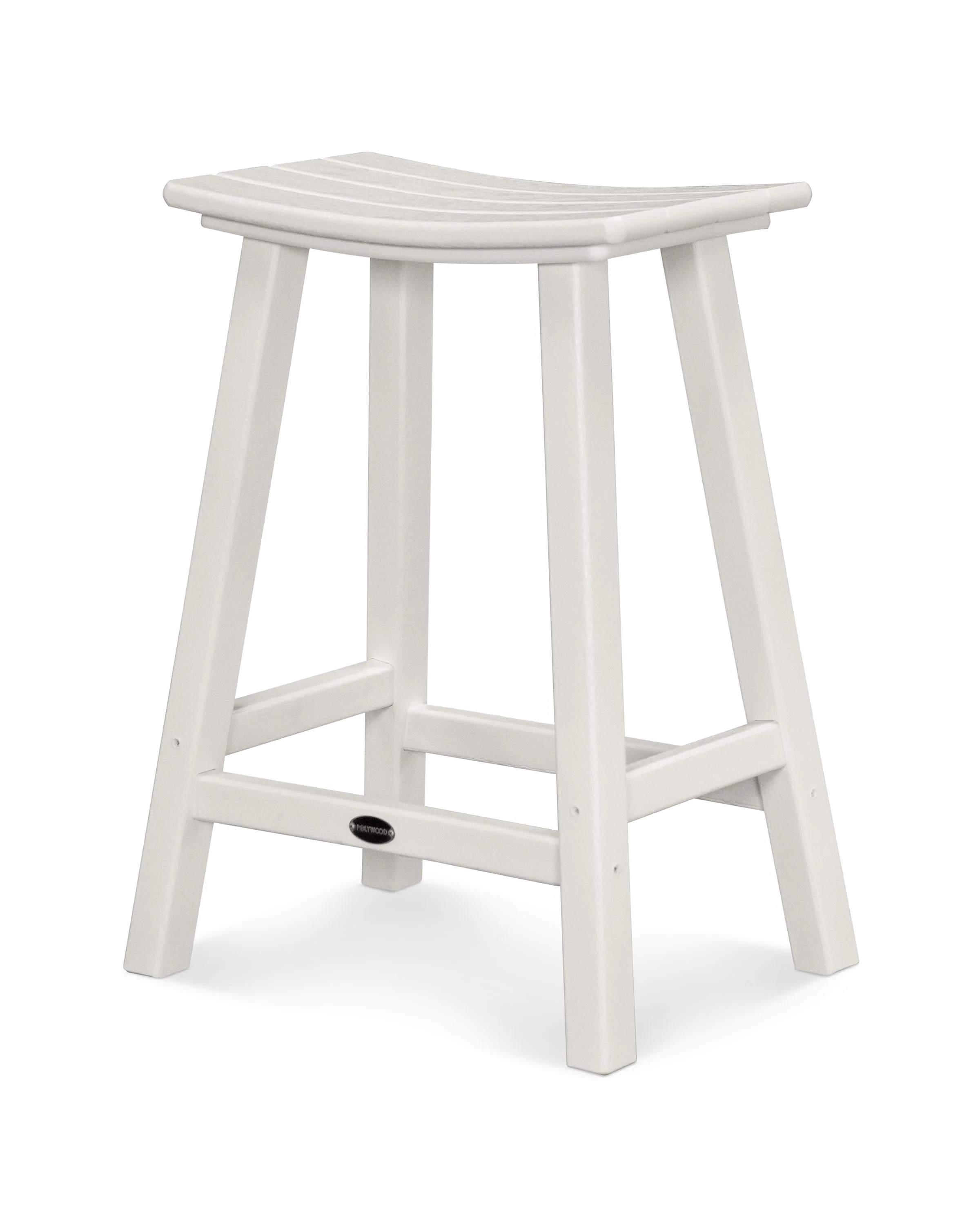 Traditional 24" Saddle Counter Stool - Image 6