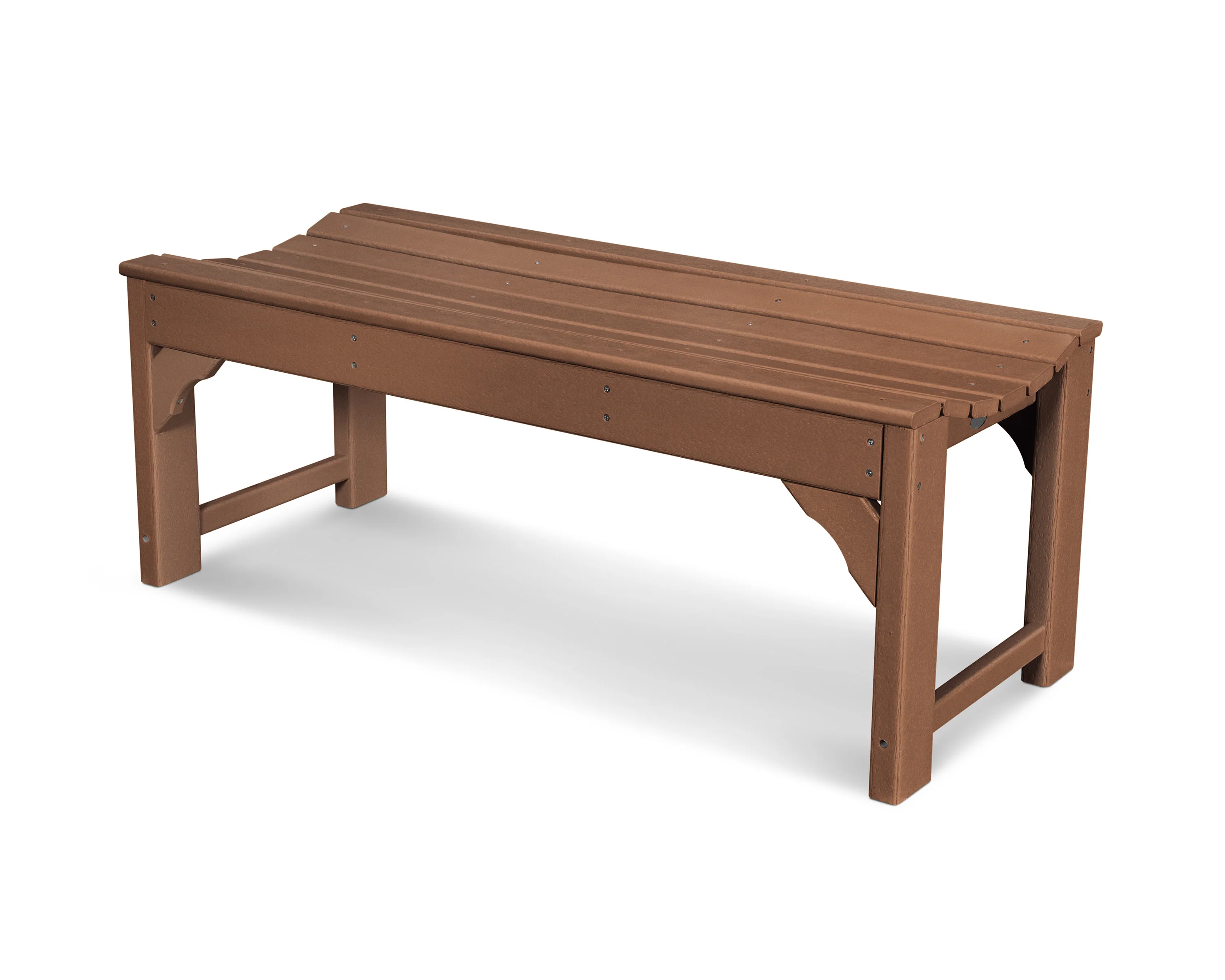 Traditional Garden 48" Backless Bench - Image 6