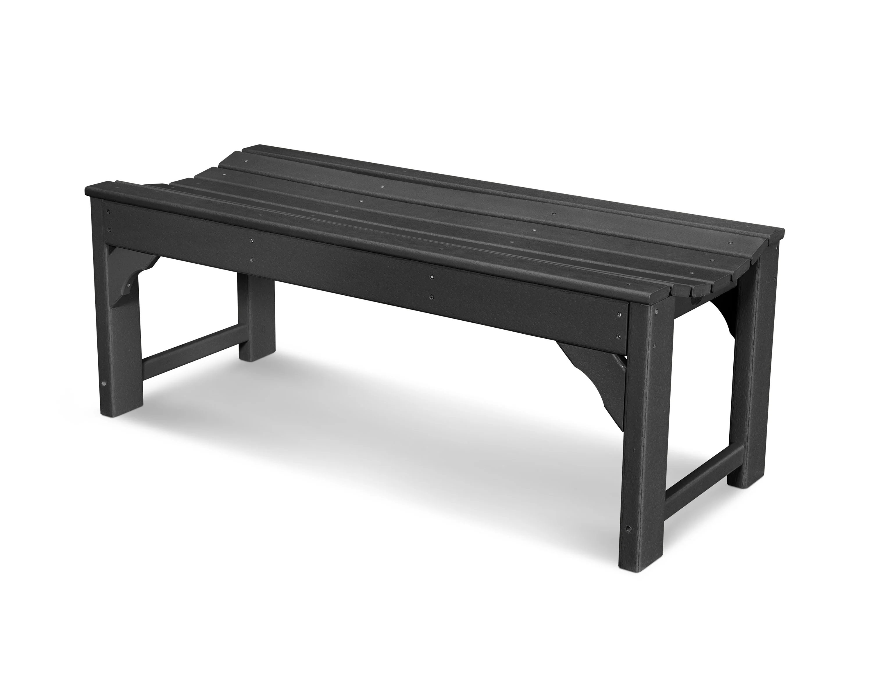 Traditional Garden 48" Backless Bench - Image 7