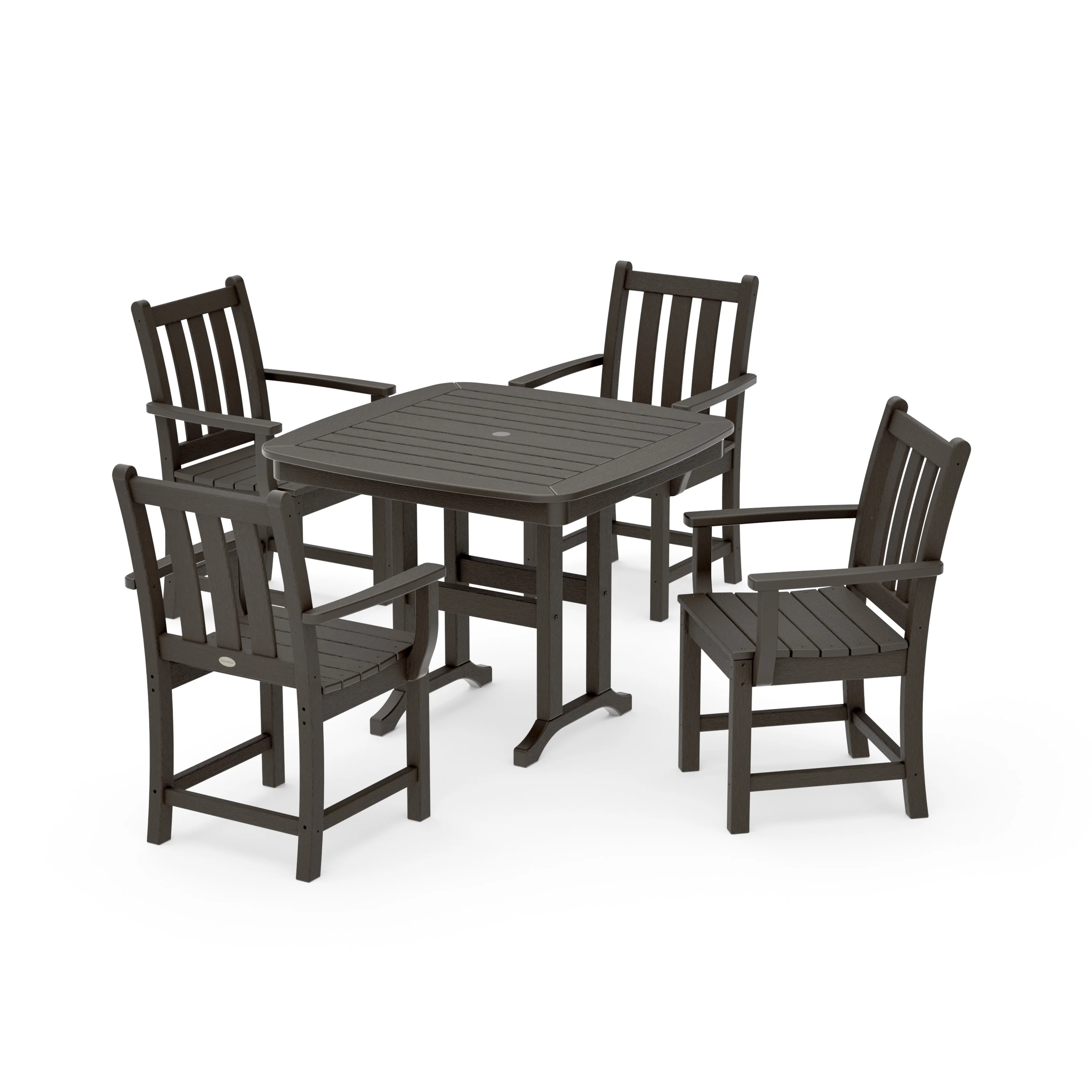 Traditional Garden 5-Piece Dining Set - Image 13
