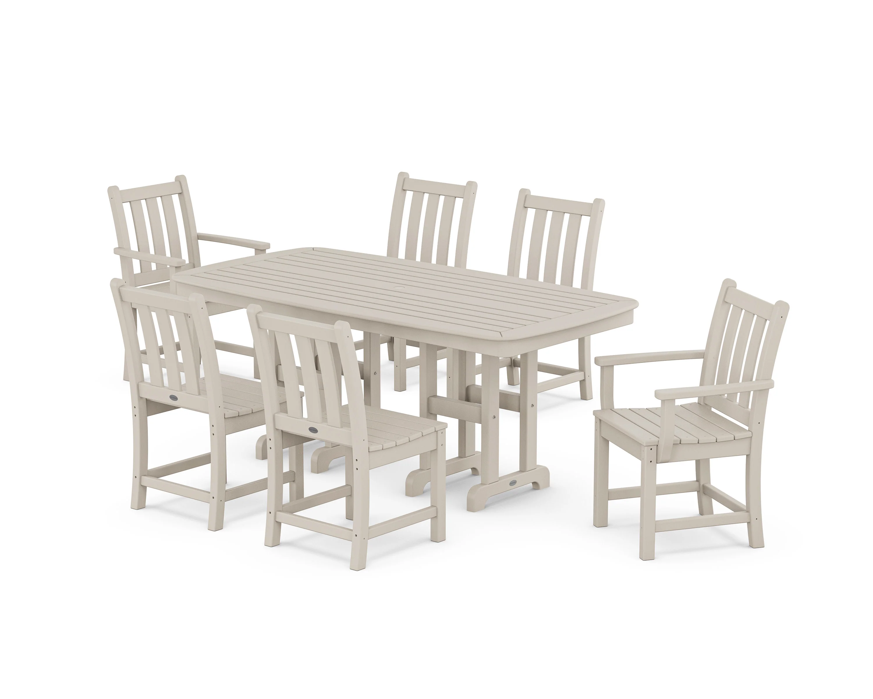 Traditional Garden 7-Piece Dining Set - Image 5
