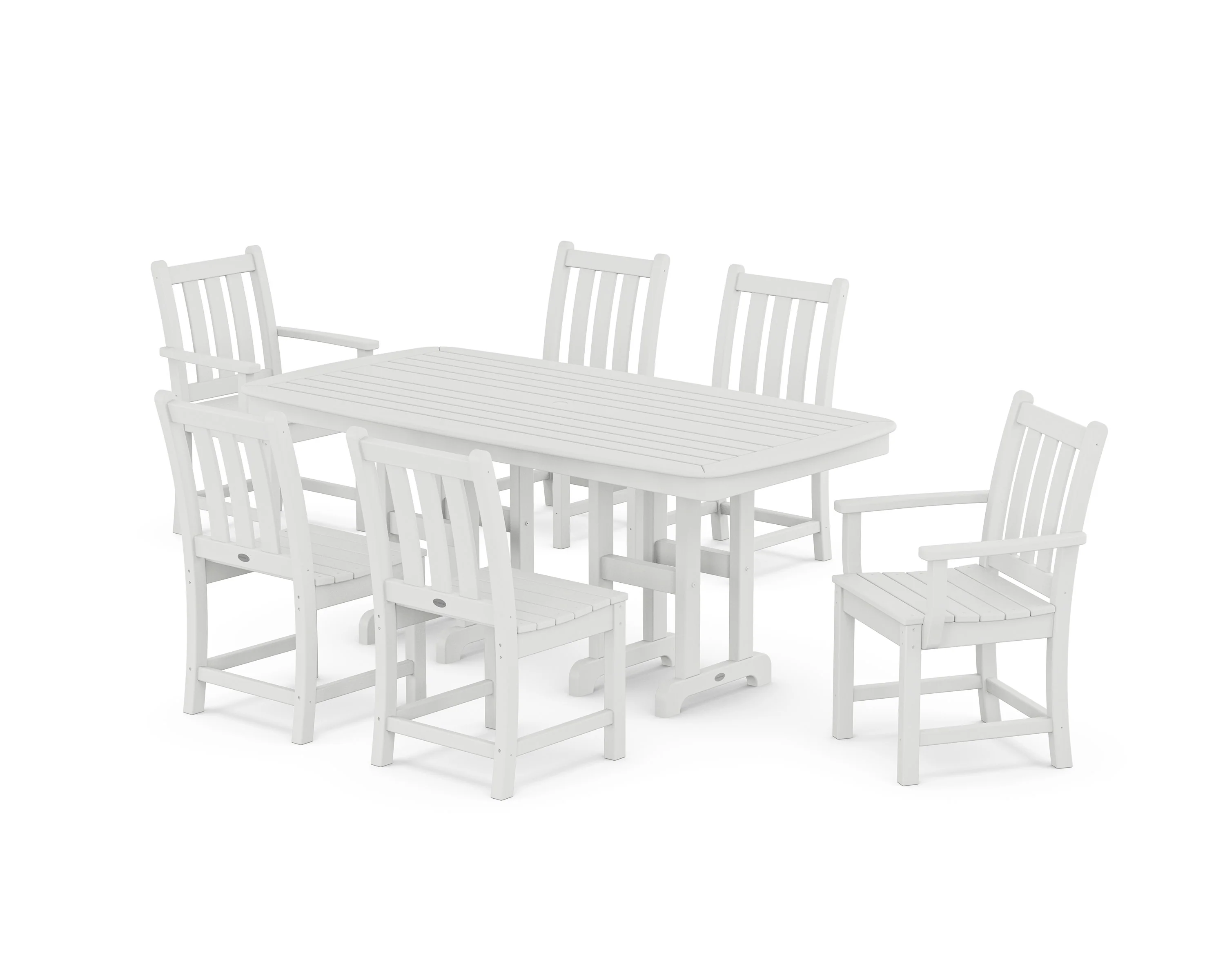 Traditional Garden 7-Piece Dining Set - Image 7