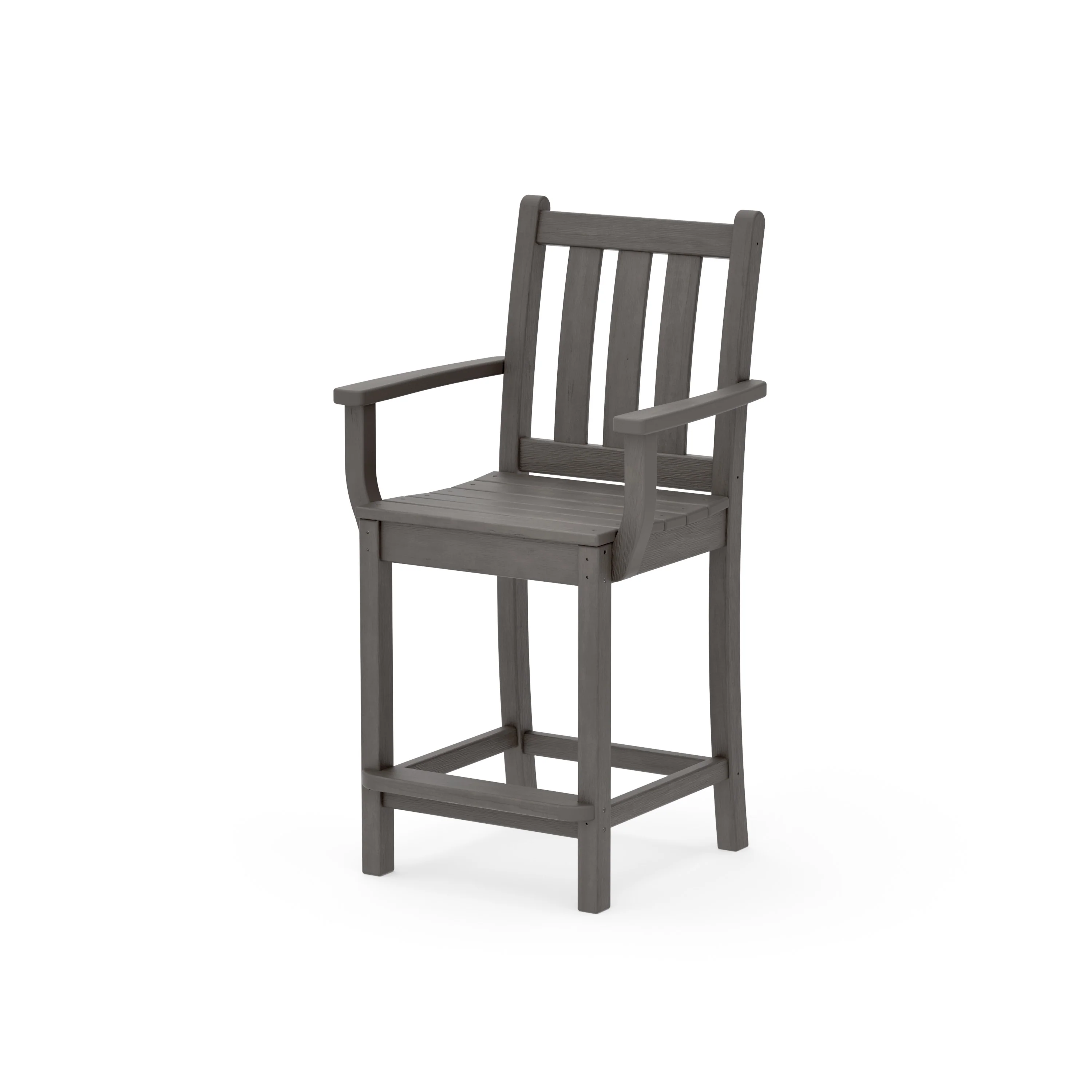 Traditional Garden Counter Arm Chair - Image 11