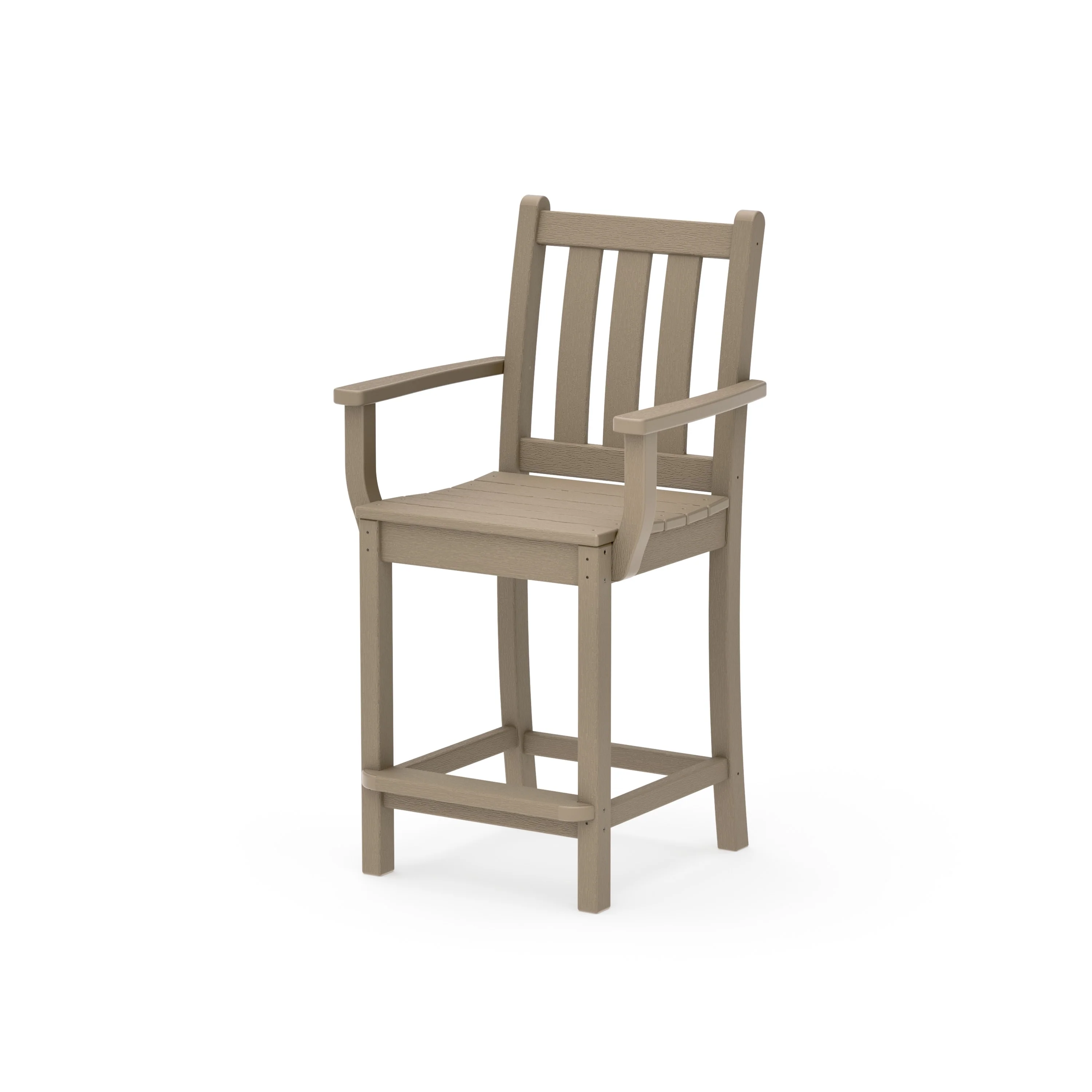 Traditional Garden Counter Arm Chair - Image 15