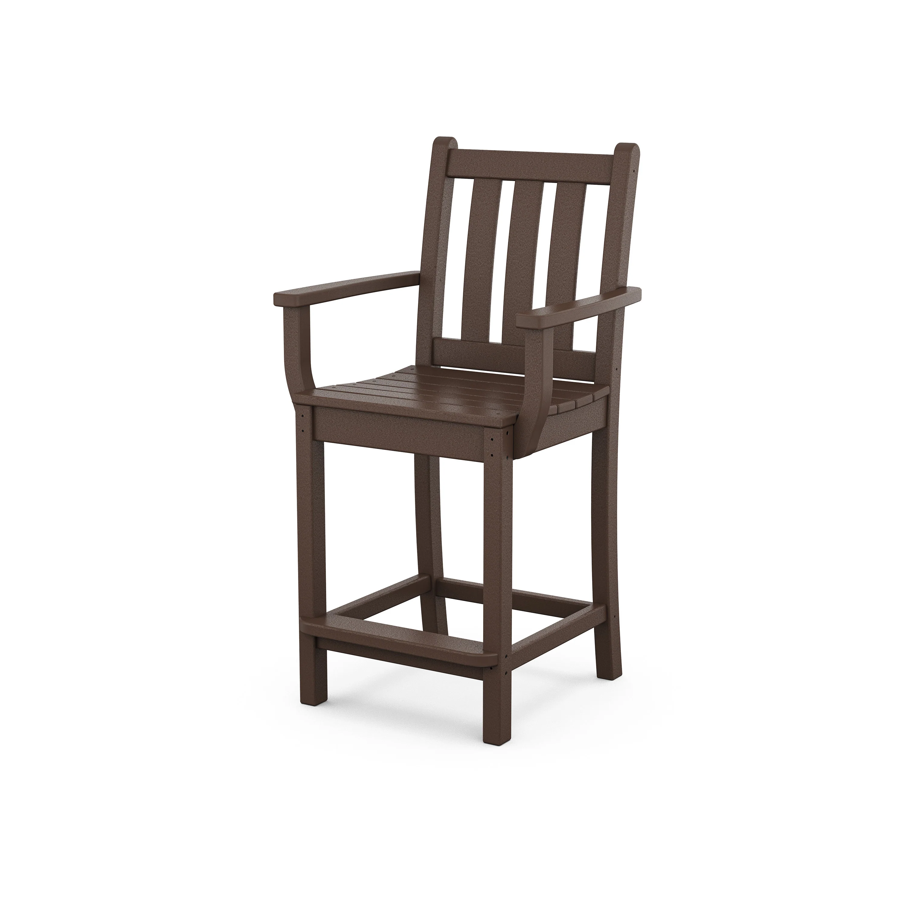 Traditional Garden Counter Arm Chair - Image 9