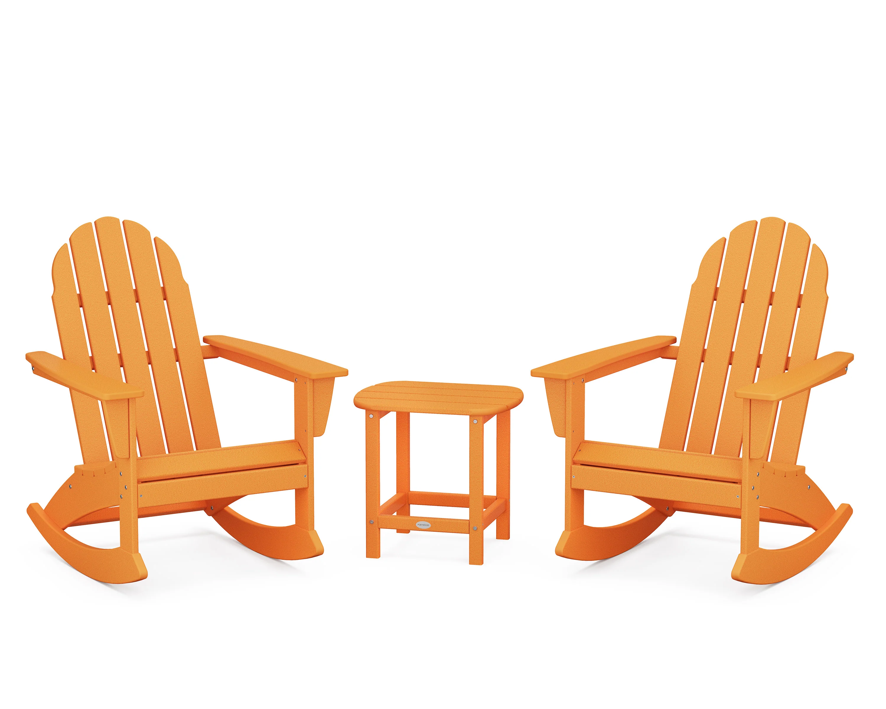 Vineyard 3-Piece Adirondack Rocking Chair Set with South Beach 18" Side Table - Image 12