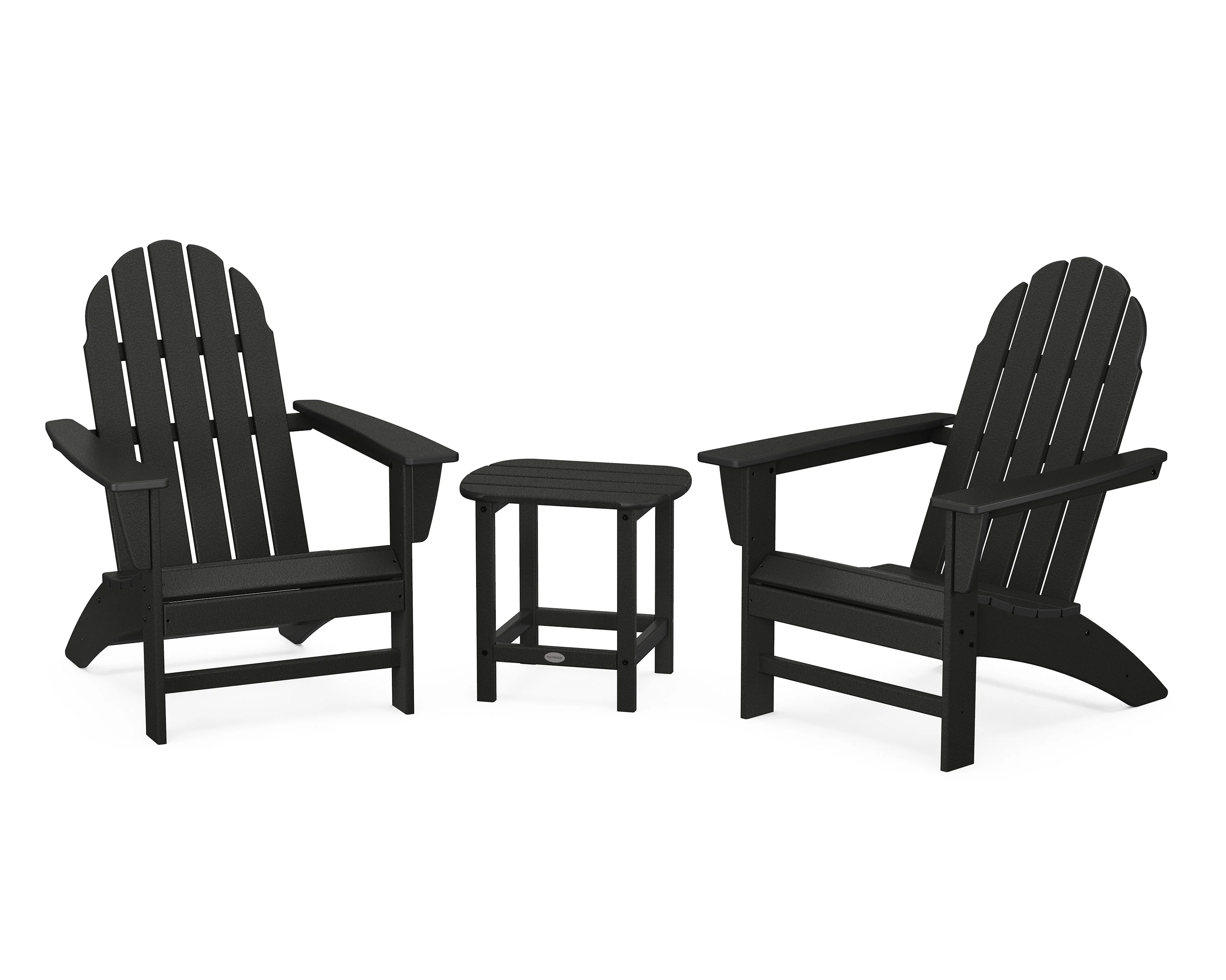 Vineyard 3-Piece Adirondack Set with South Beach 18" Side Table - Image 14