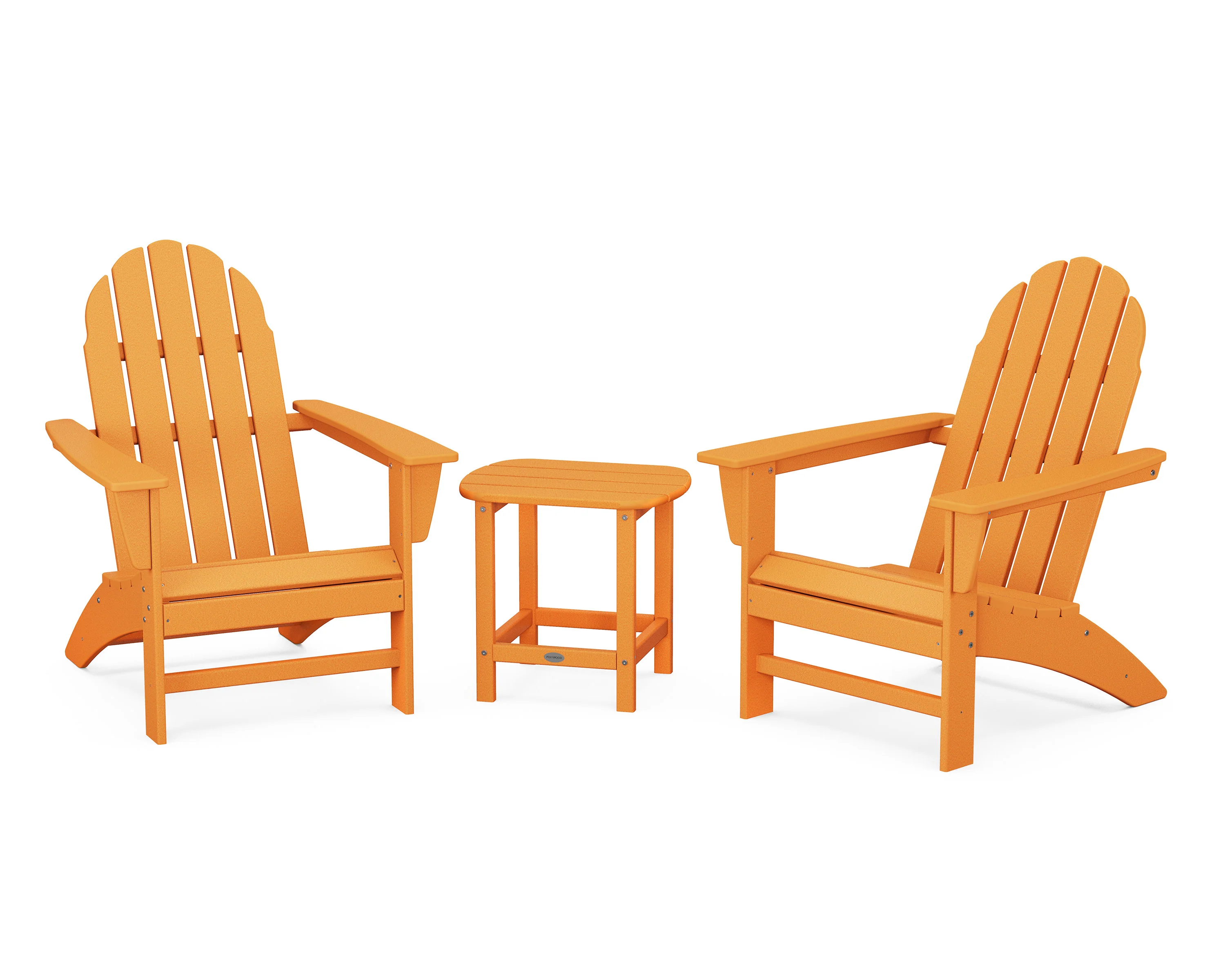 Vineyard 3-Piece Adirondack Set with South Beach 18" Side Table - Image 17