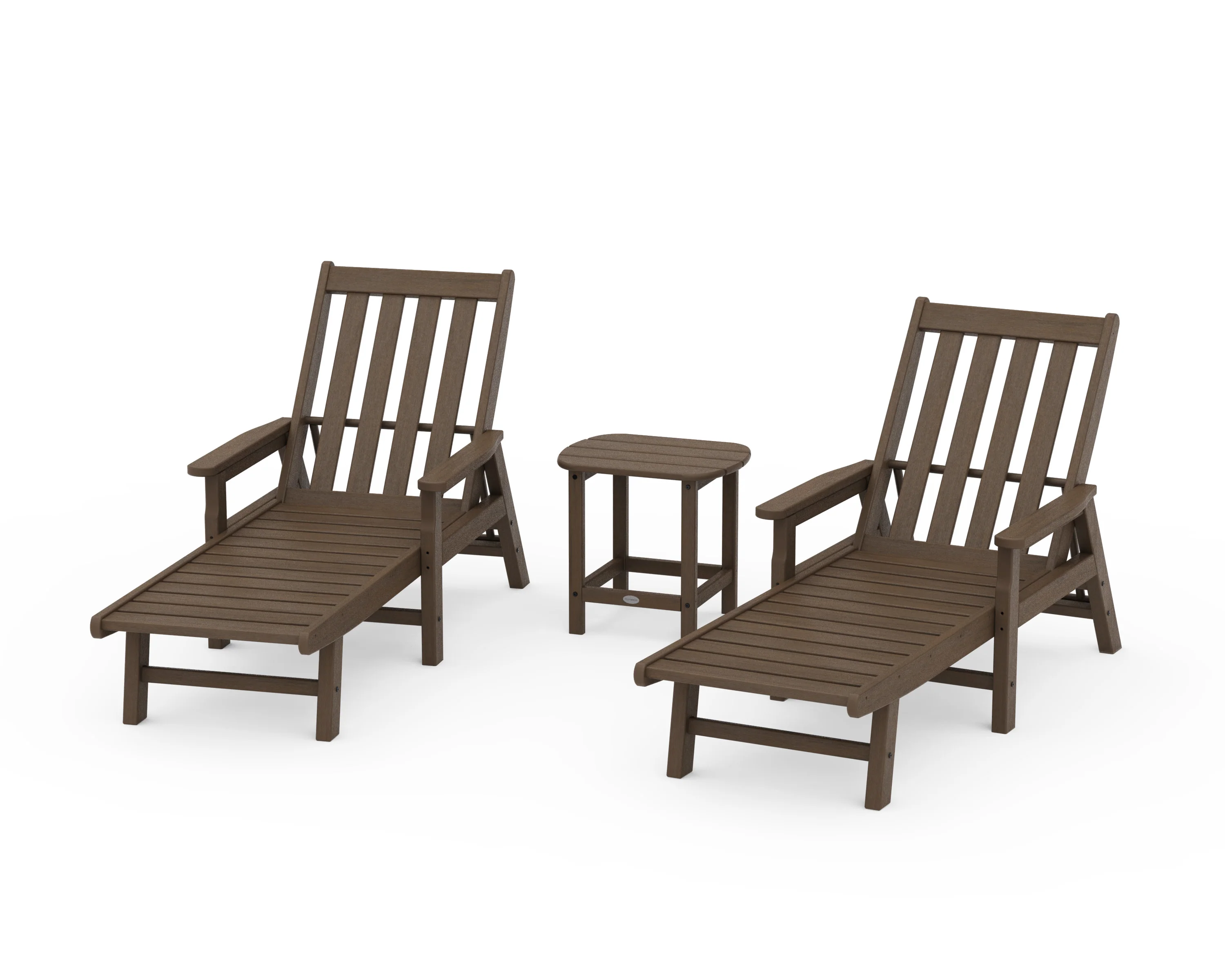 Vineyard 3-Piece Chaise with Arms Set - Image 9