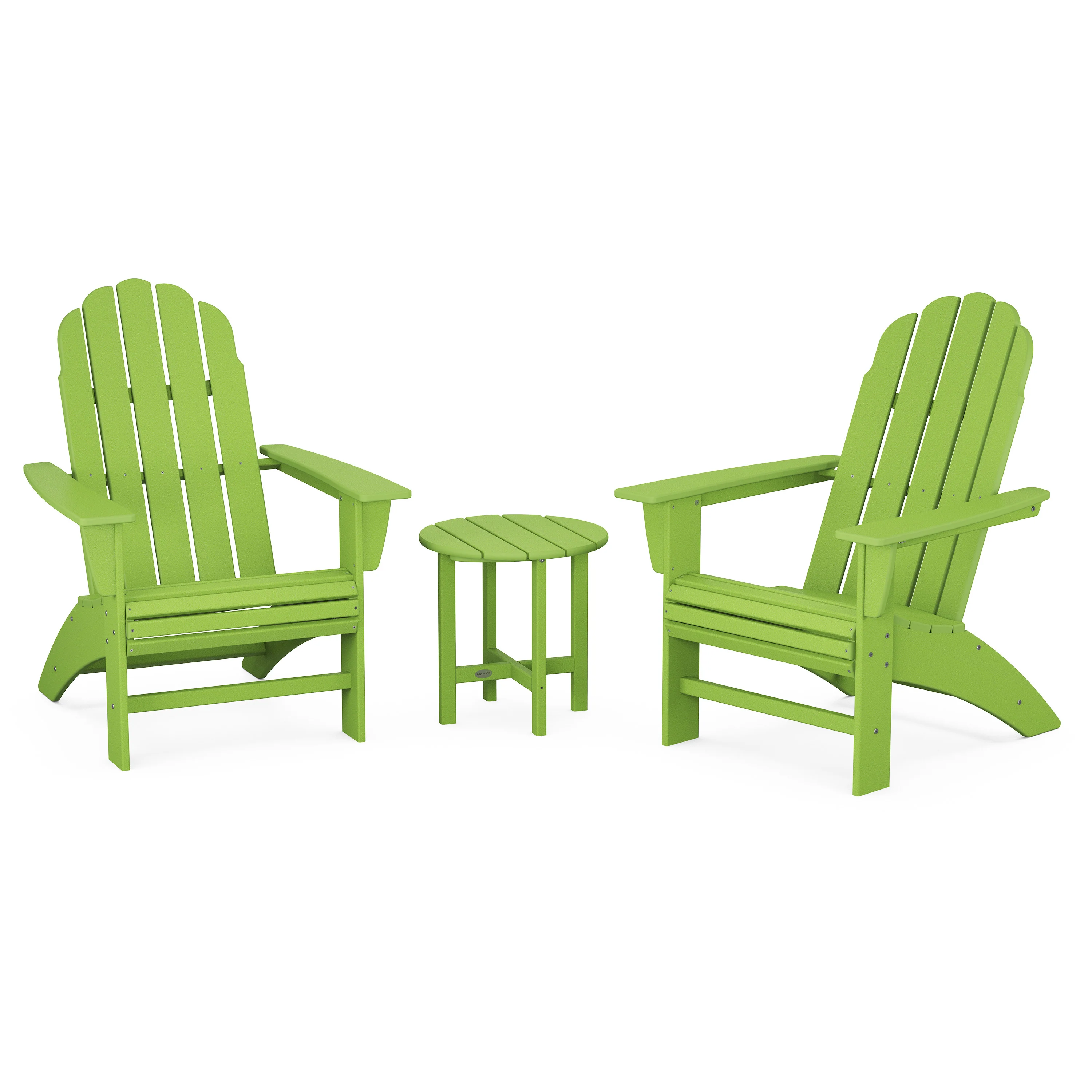 Vineyard 3-Piece Curveback Adirondack Set - Image 12