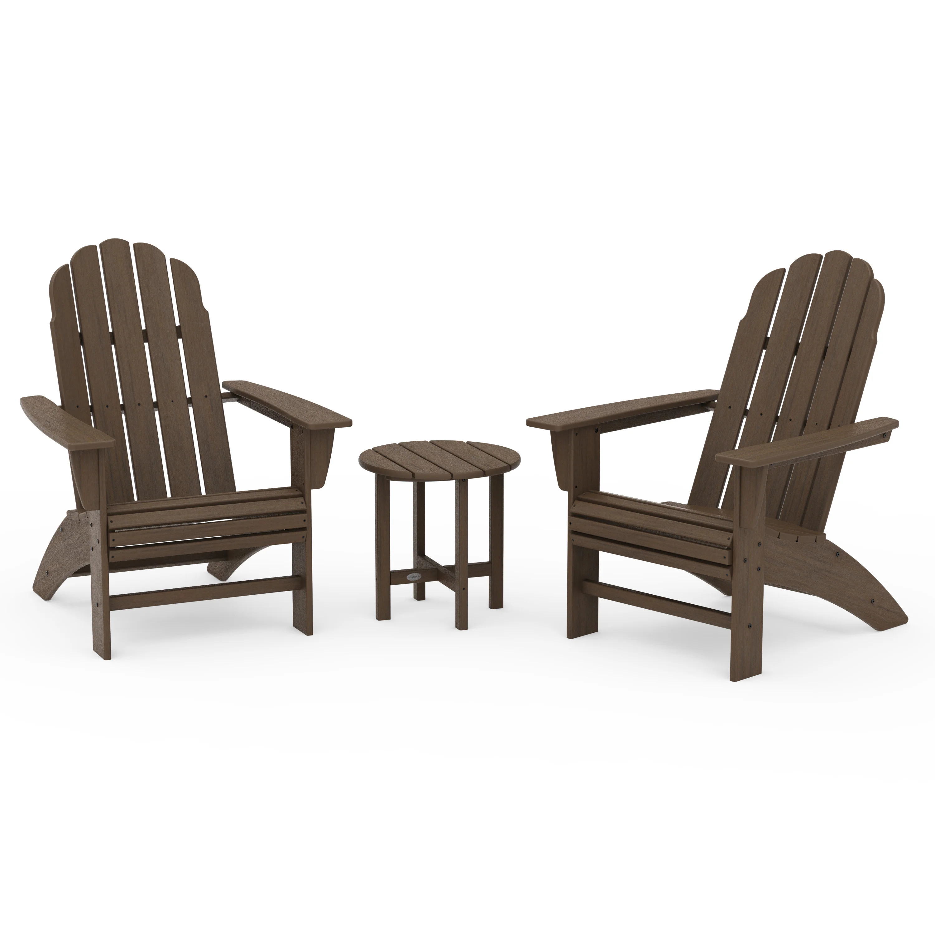 Vineyard 3-Piece Curveback Adirondack Set - Image 8