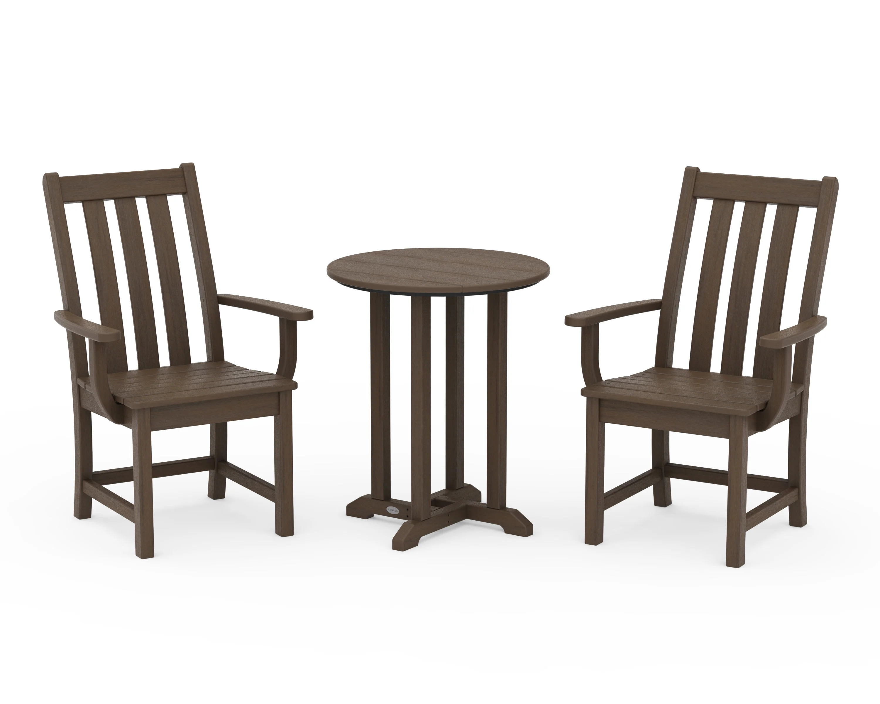 Vineyard 3-Piece Round Bistro Dining Set - Image 11