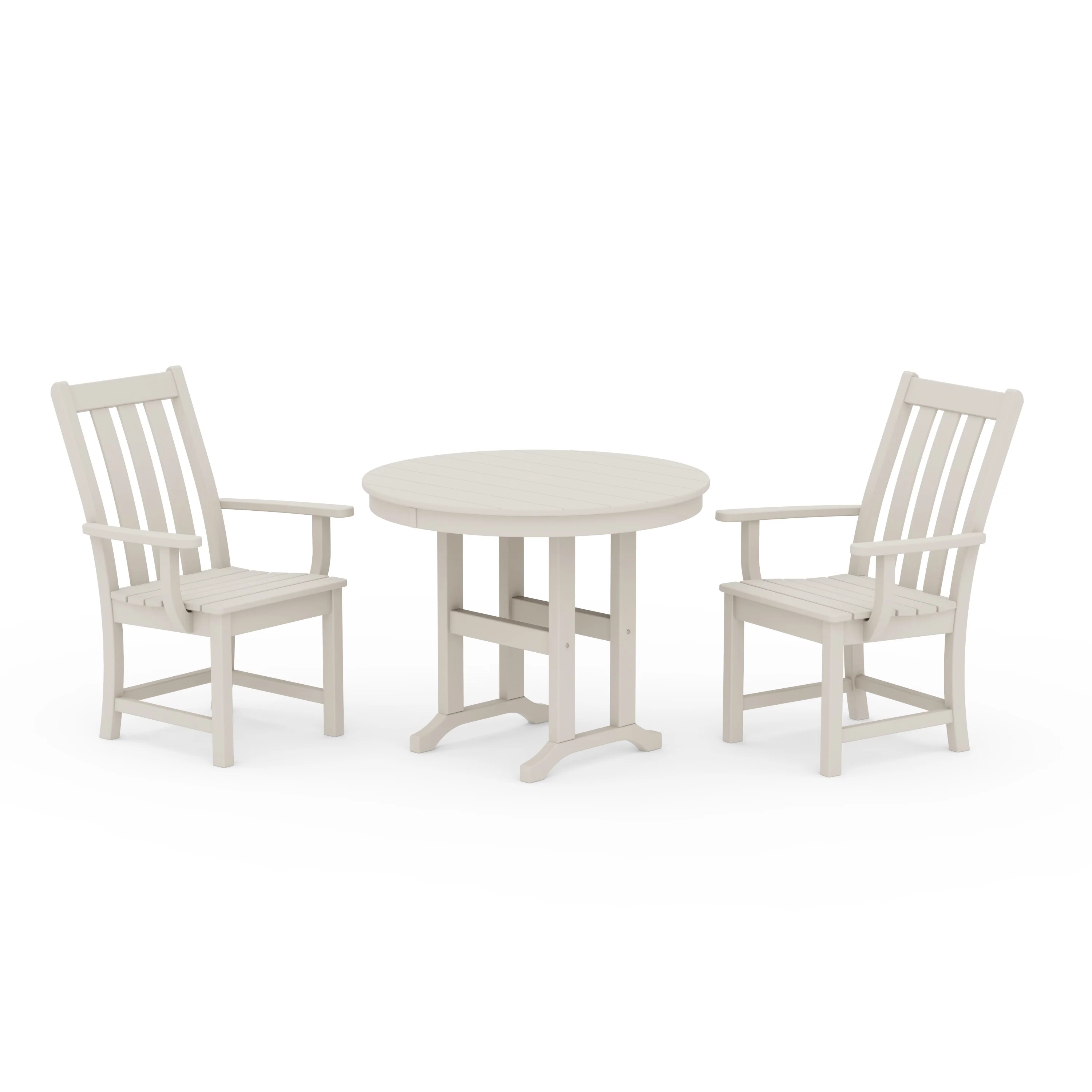 Vineyard 3-Piece Round Dining Set - Image 8