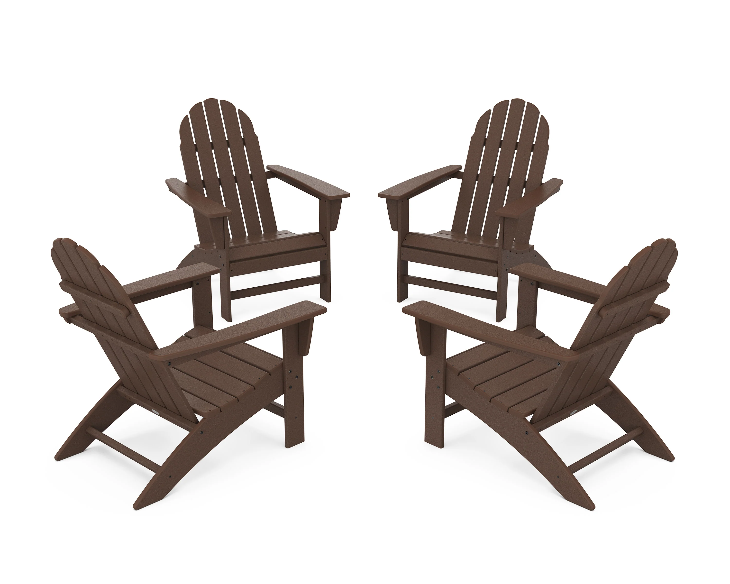 Vineyard 4-Piece Adirondack Conversation Set - Image 15
