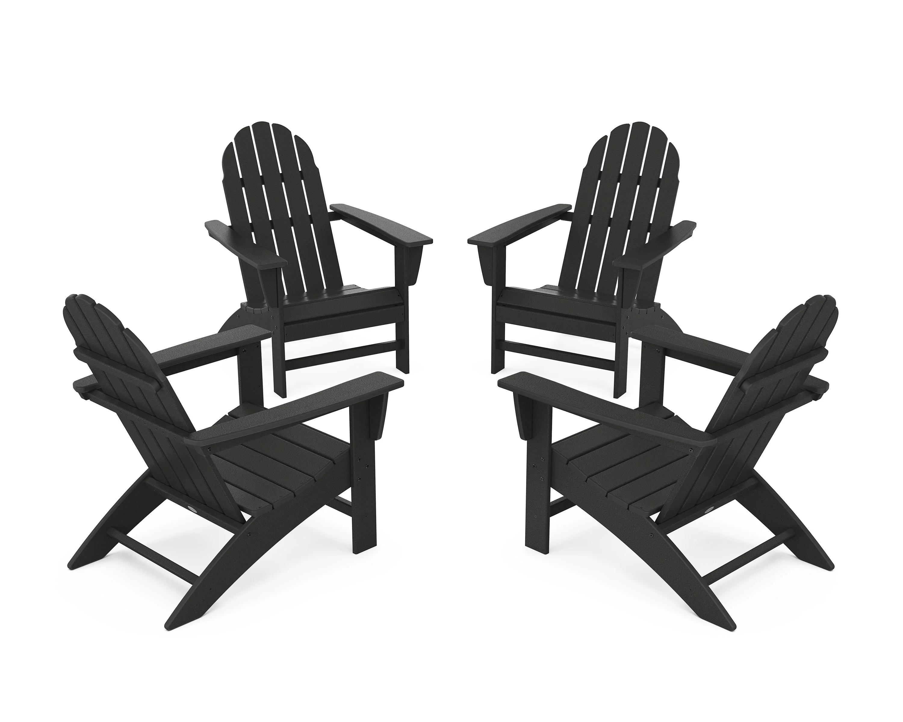 Vineyard 4-Piece Adirondack Conversation Set - Image 4