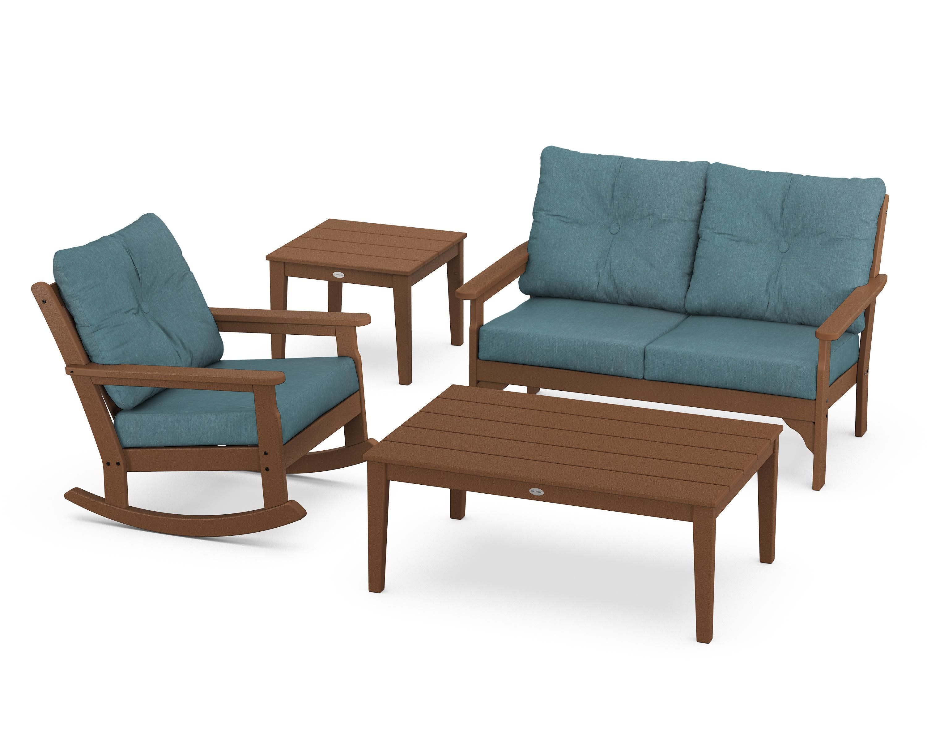 Vineyard 4-Piece Deep Seating Rocker Set - Image 101