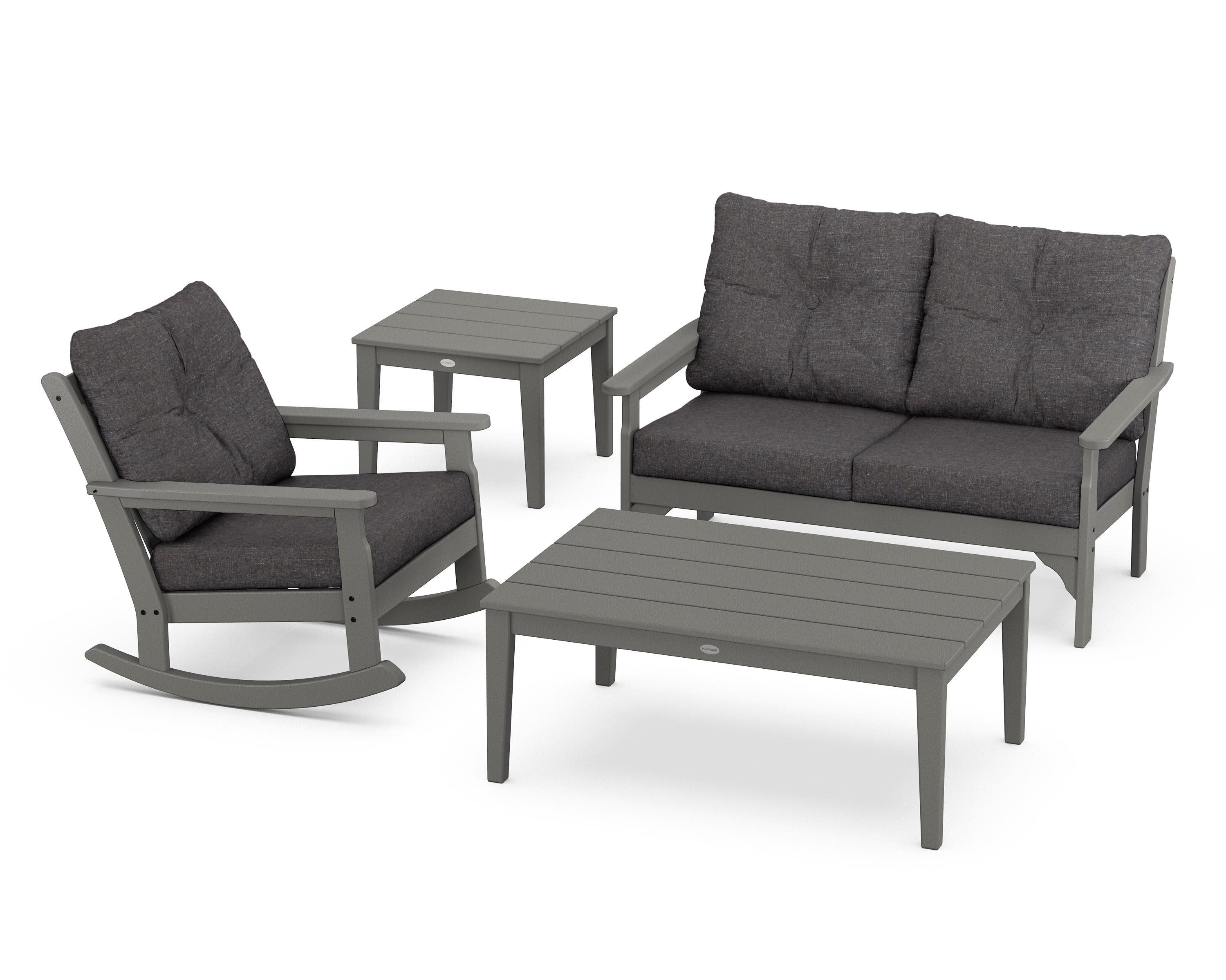 Vineyard 4-Piece Deep Seating Rocker Set - Image 122