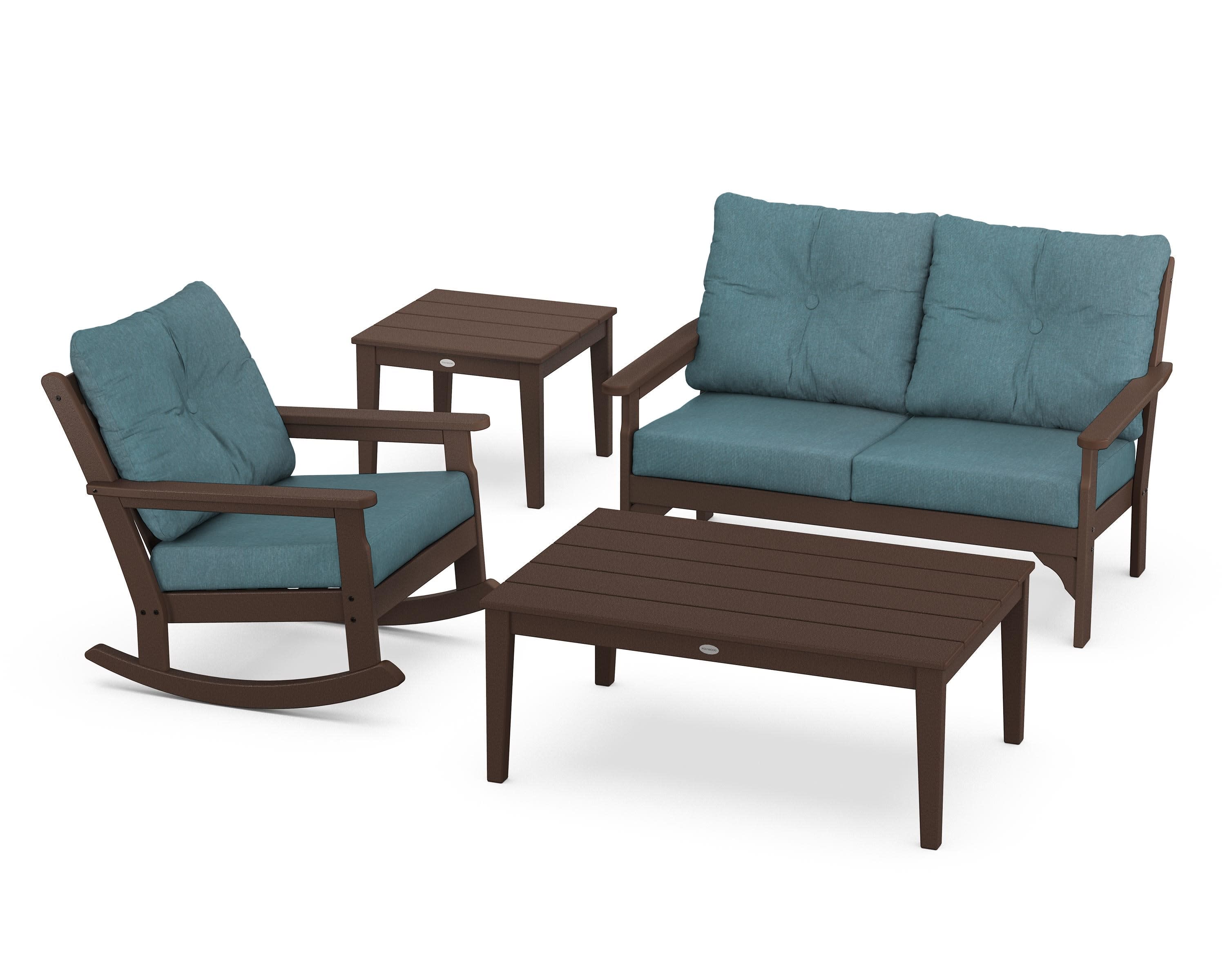 Vineyard 4-Piece Deep Seating Rocker Set - Image 131