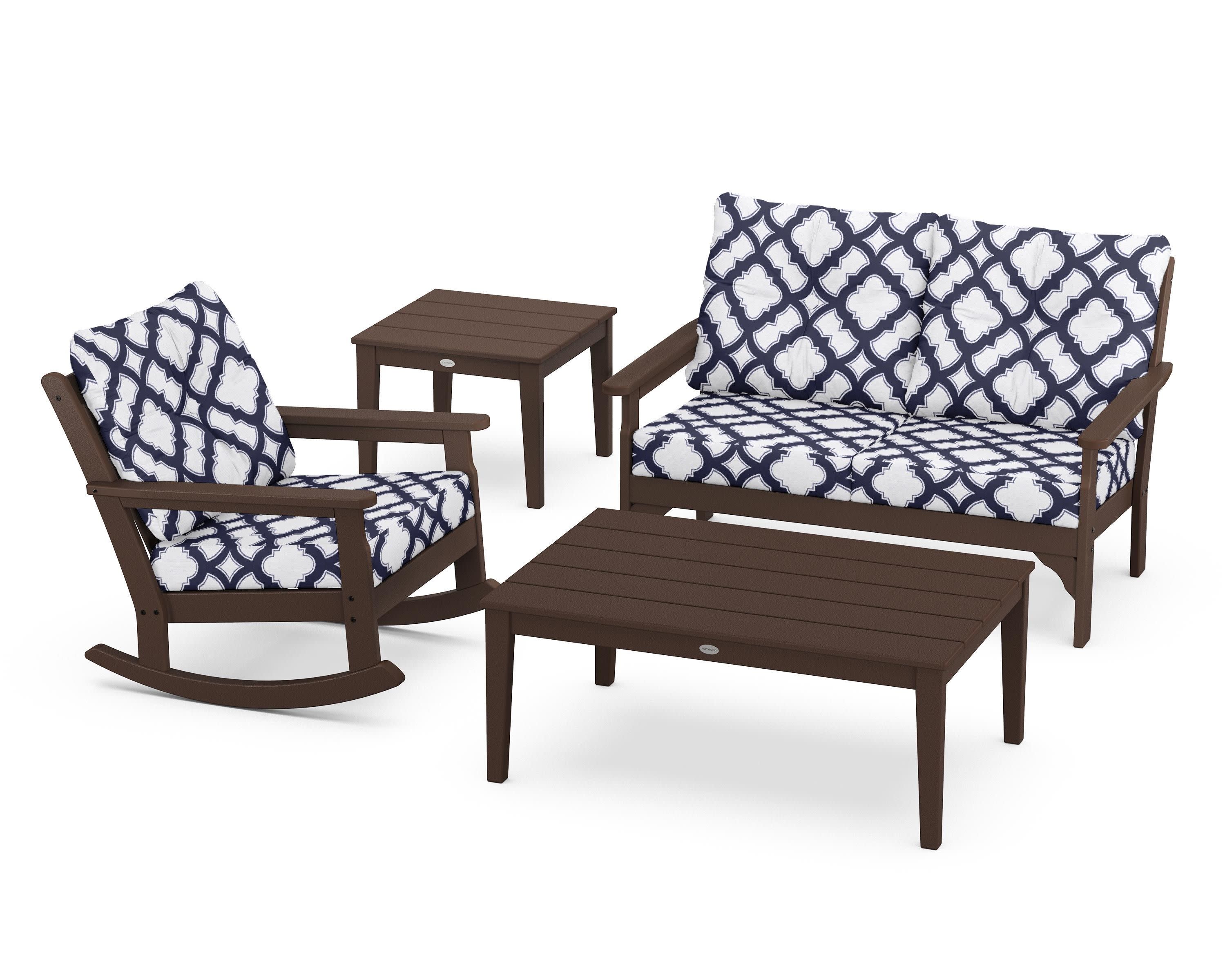 Vineyard 4-Piece Deep Seating Rocker Set - Image 132