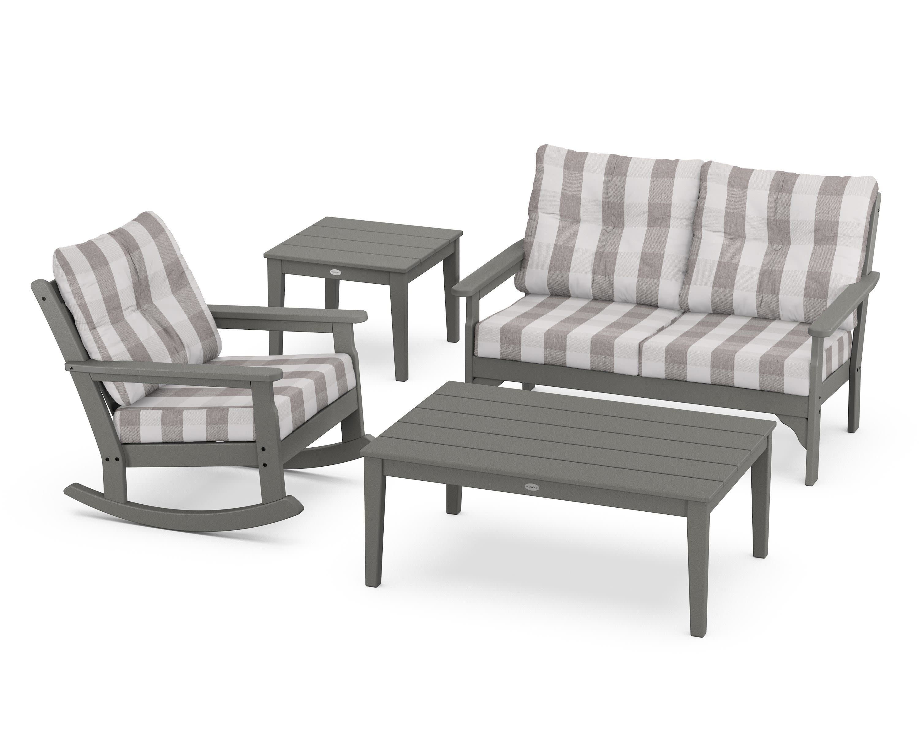 Vineyard 4-Piece Deep Seating Rocker Set - Image 149