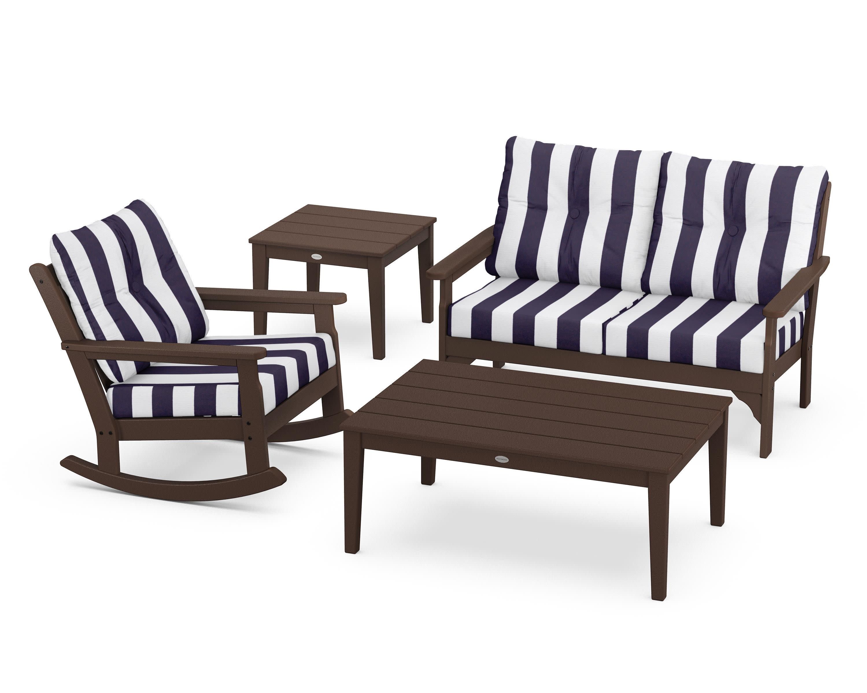 Vineyard 4-Piece Deep Seating Rocker Set - Image 150