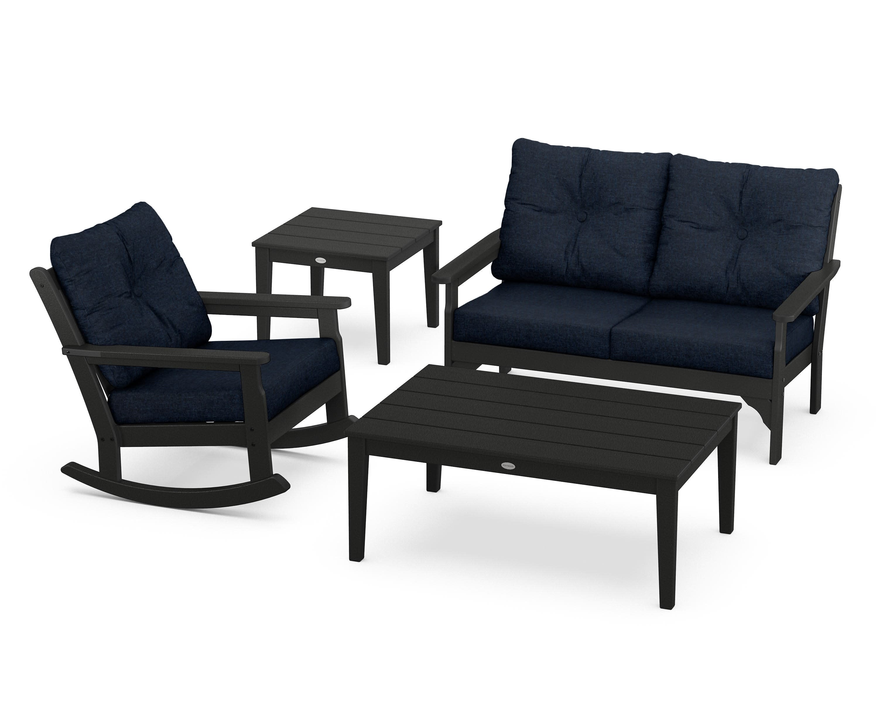 Vineyard 4-Piece Deep Seating Rocker Set - Image 151