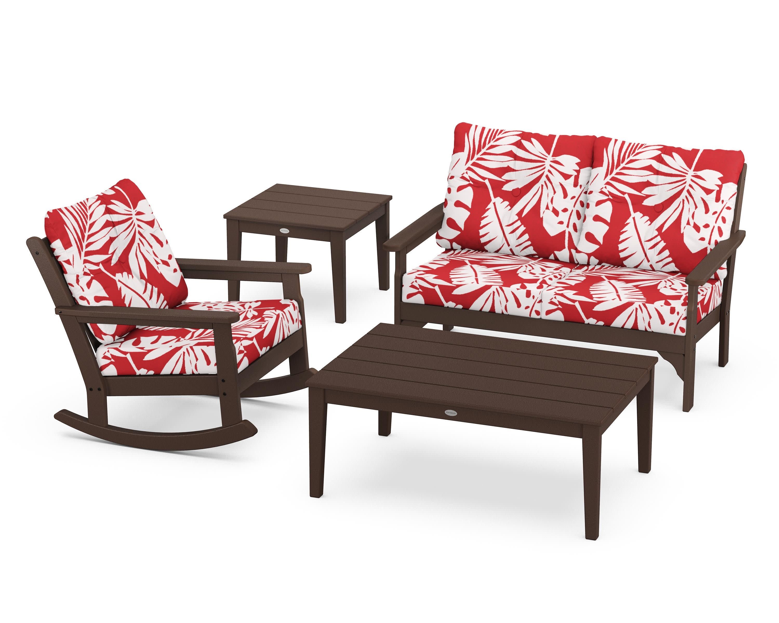 Vineyard 4-Piece Deep Seating Rocker Set - Image 154