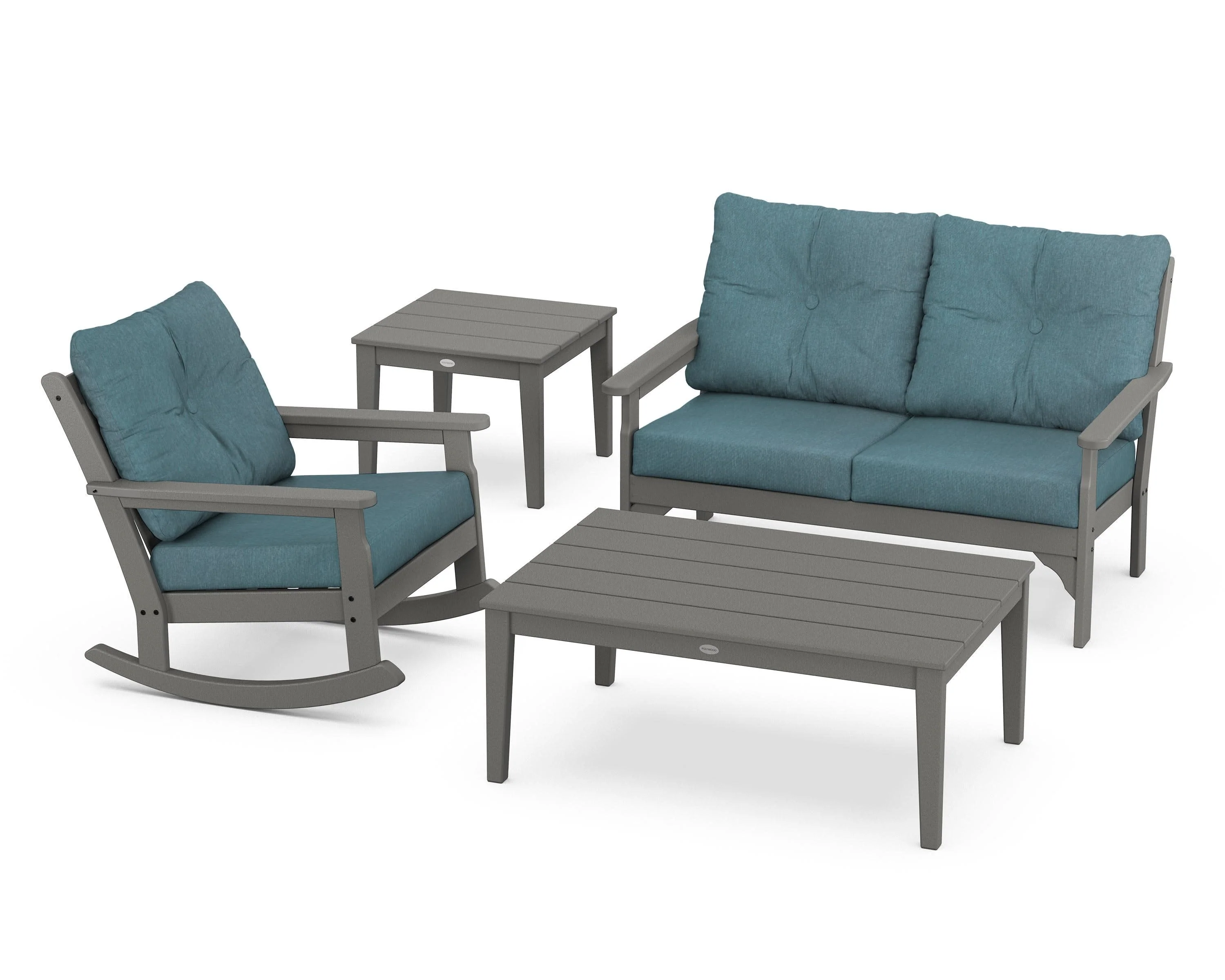 Vineyard 4-Piece Deep Seating Rocker Set - Image 162