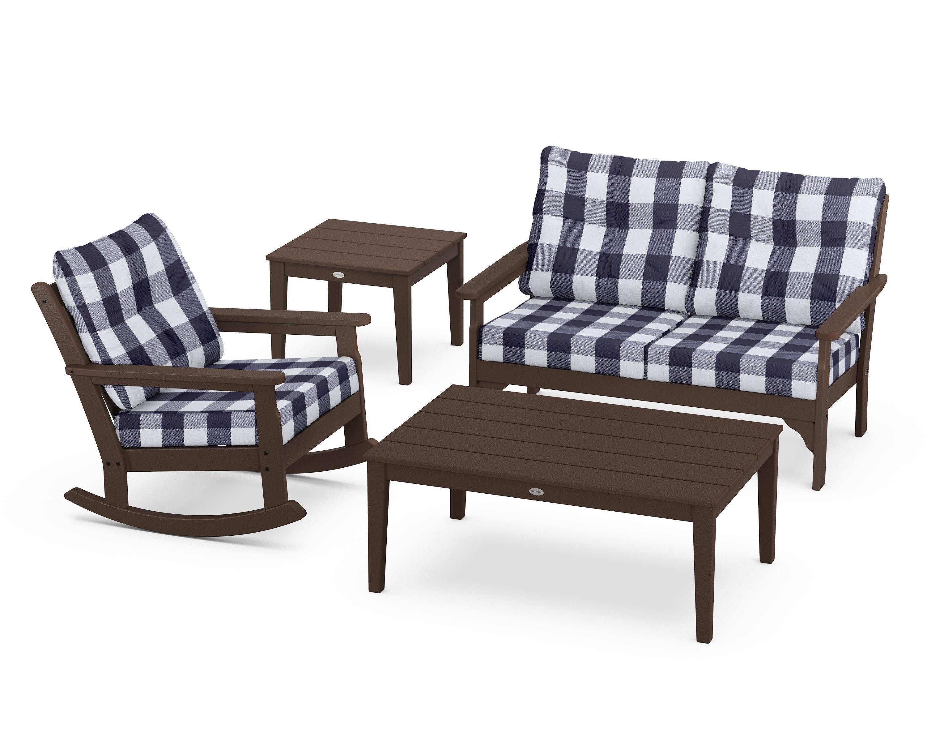 Vineyard 4-Piece Deep Seating Rocker Set - Image 189