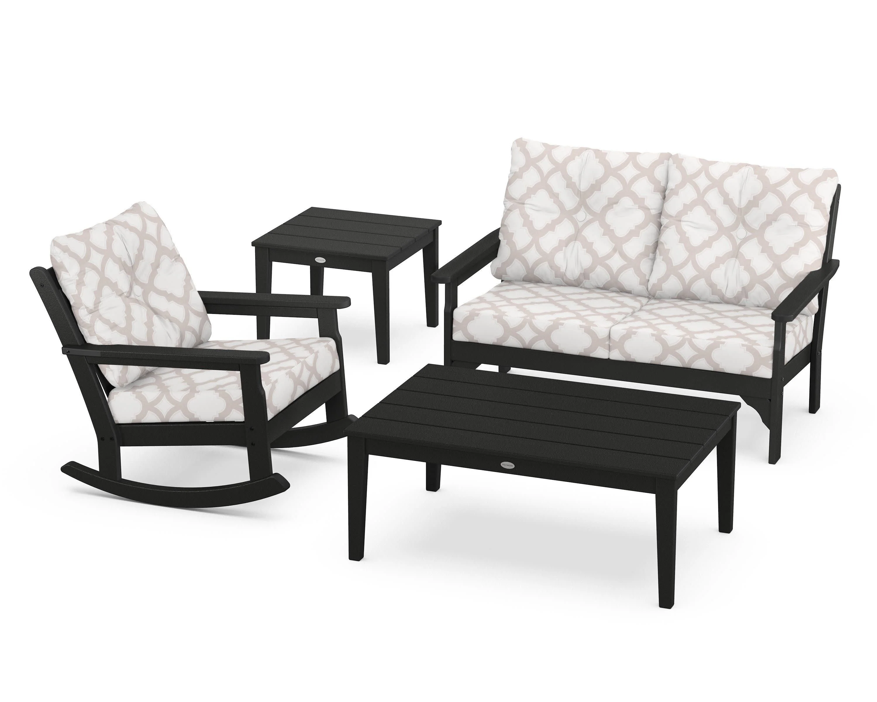 Vineyard 4-Piece Deep Seating Rocker Set - Image 193