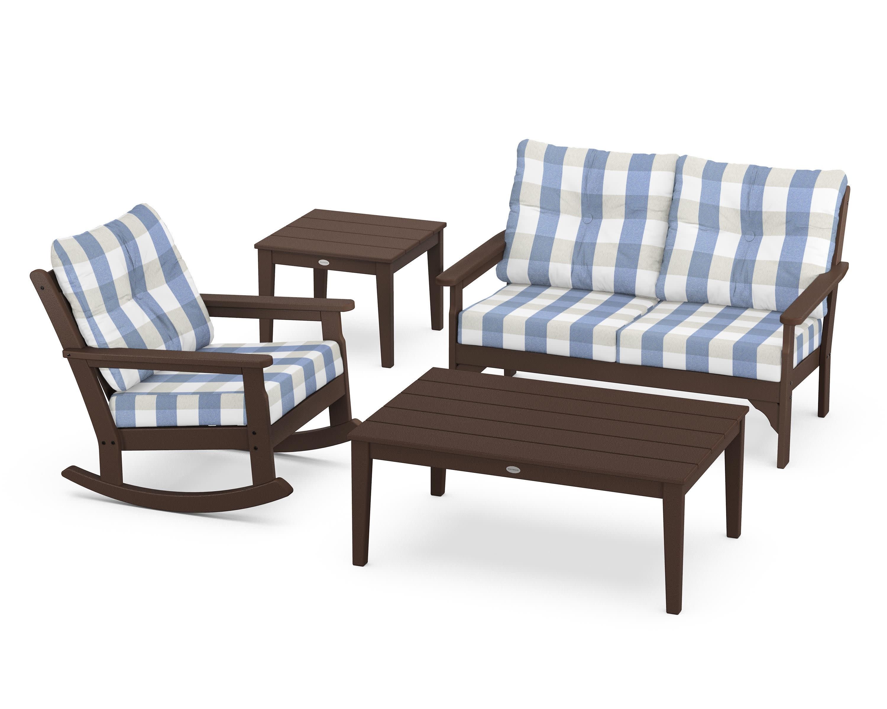 Vineyard 4-Piece Deep Seating Rocker Set - Image 200