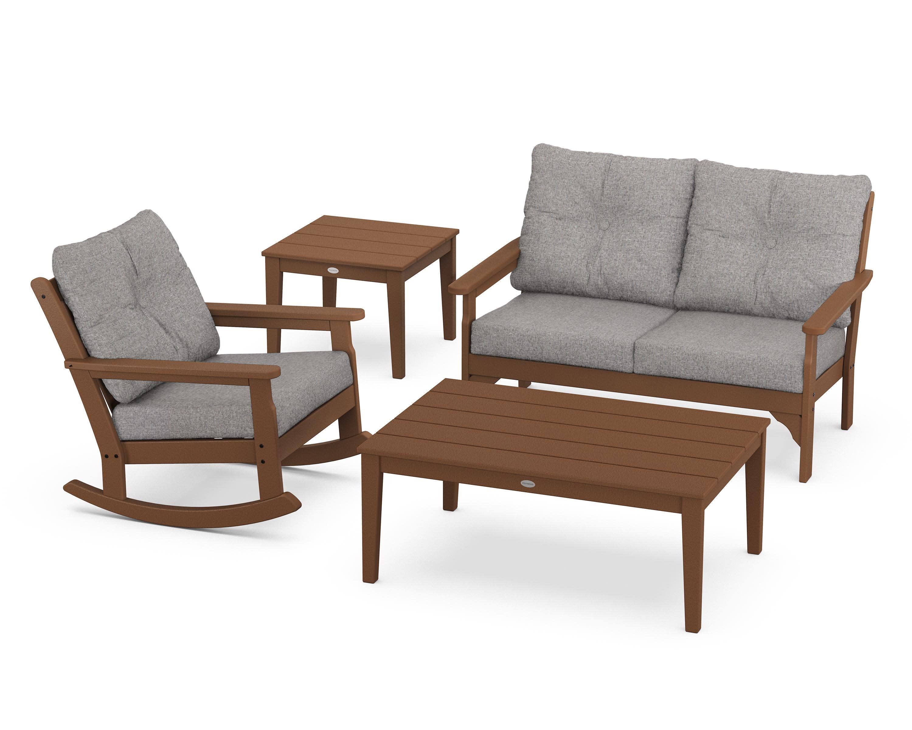 Vineyard 4-Piece Deep Seating Rocker Set - Image 204