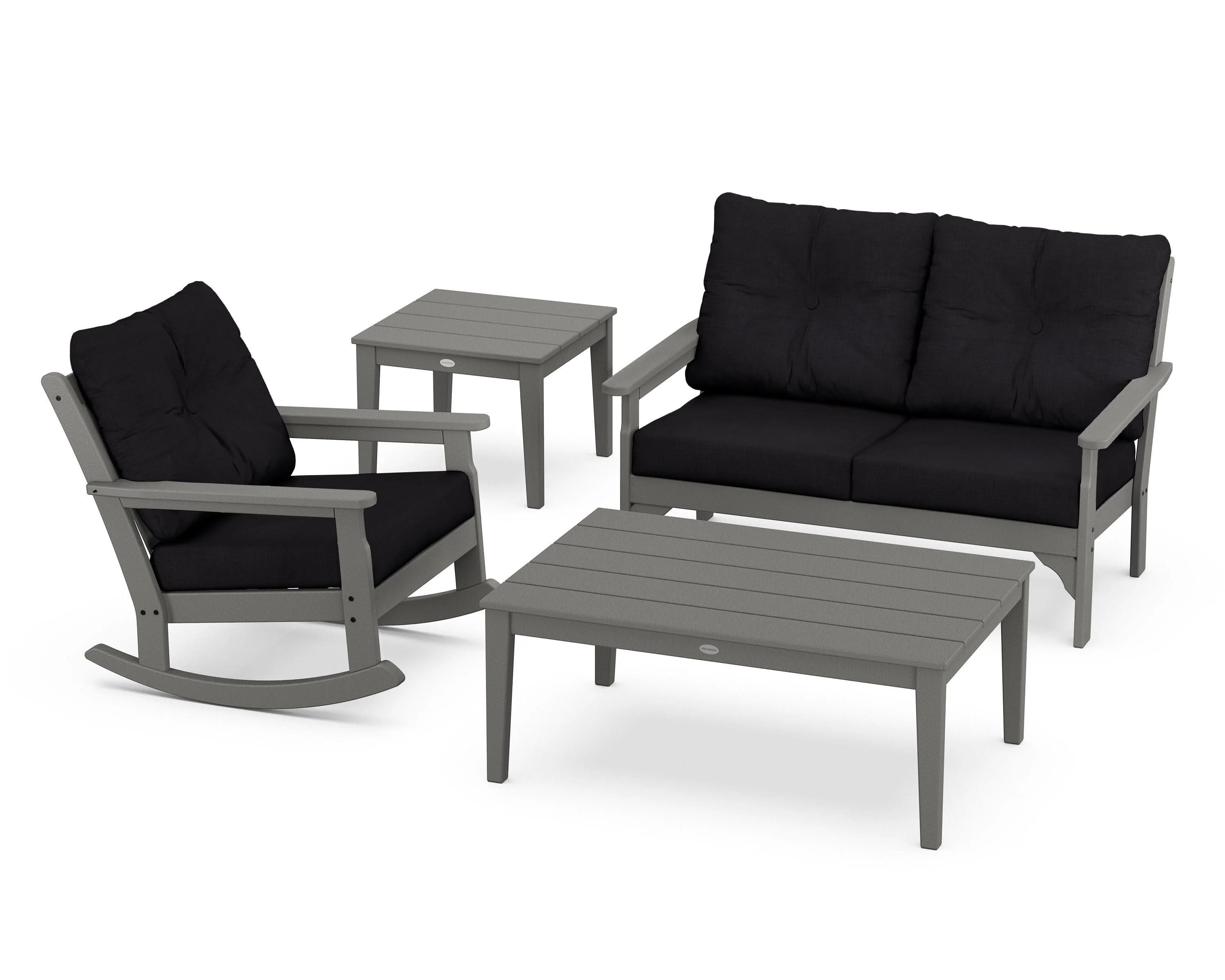 Vineyard 4-Piece Deep Seating Rocker Set - Image 208