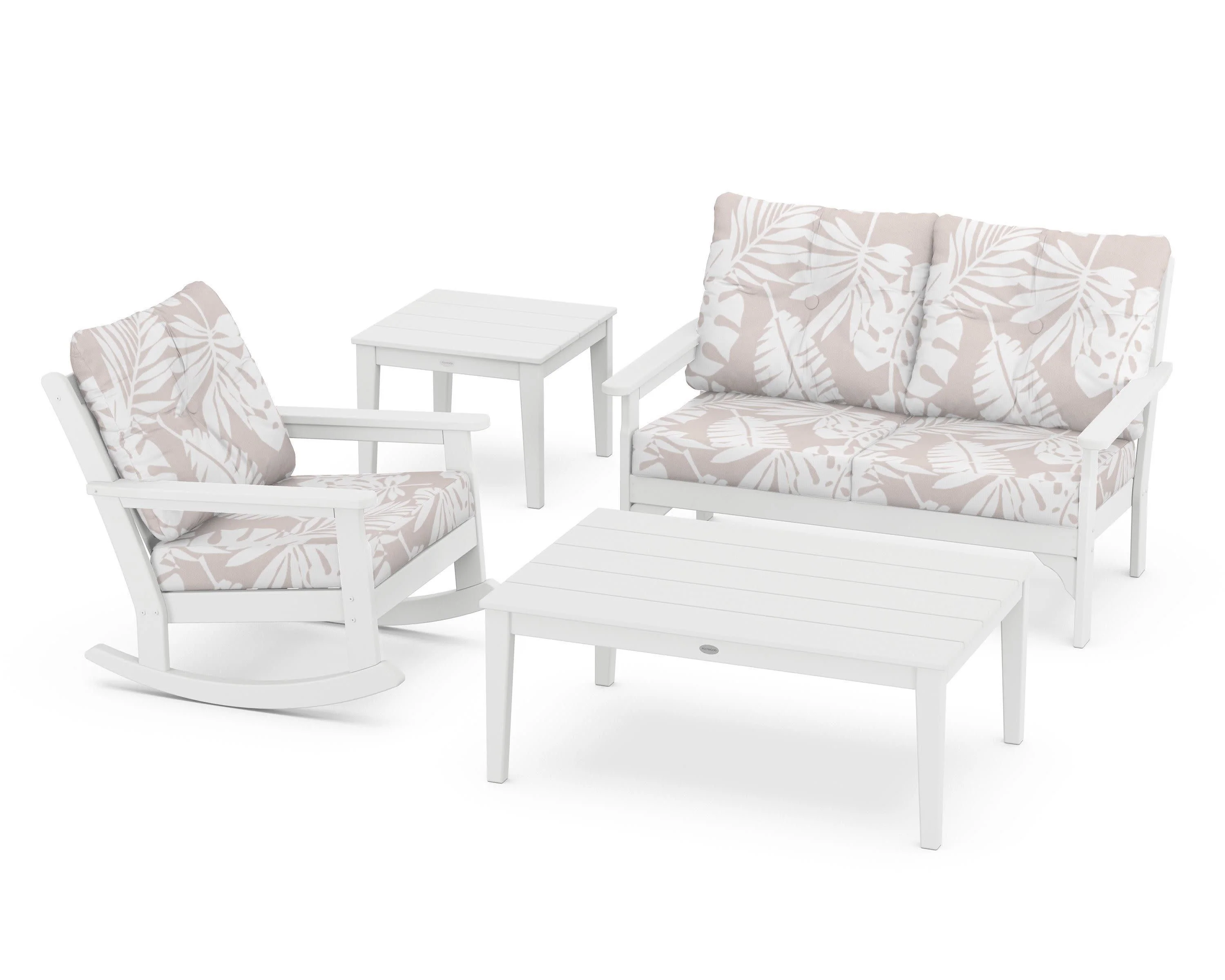Vineyard 4-Piece Deep Seating Rocker Set - Image 221