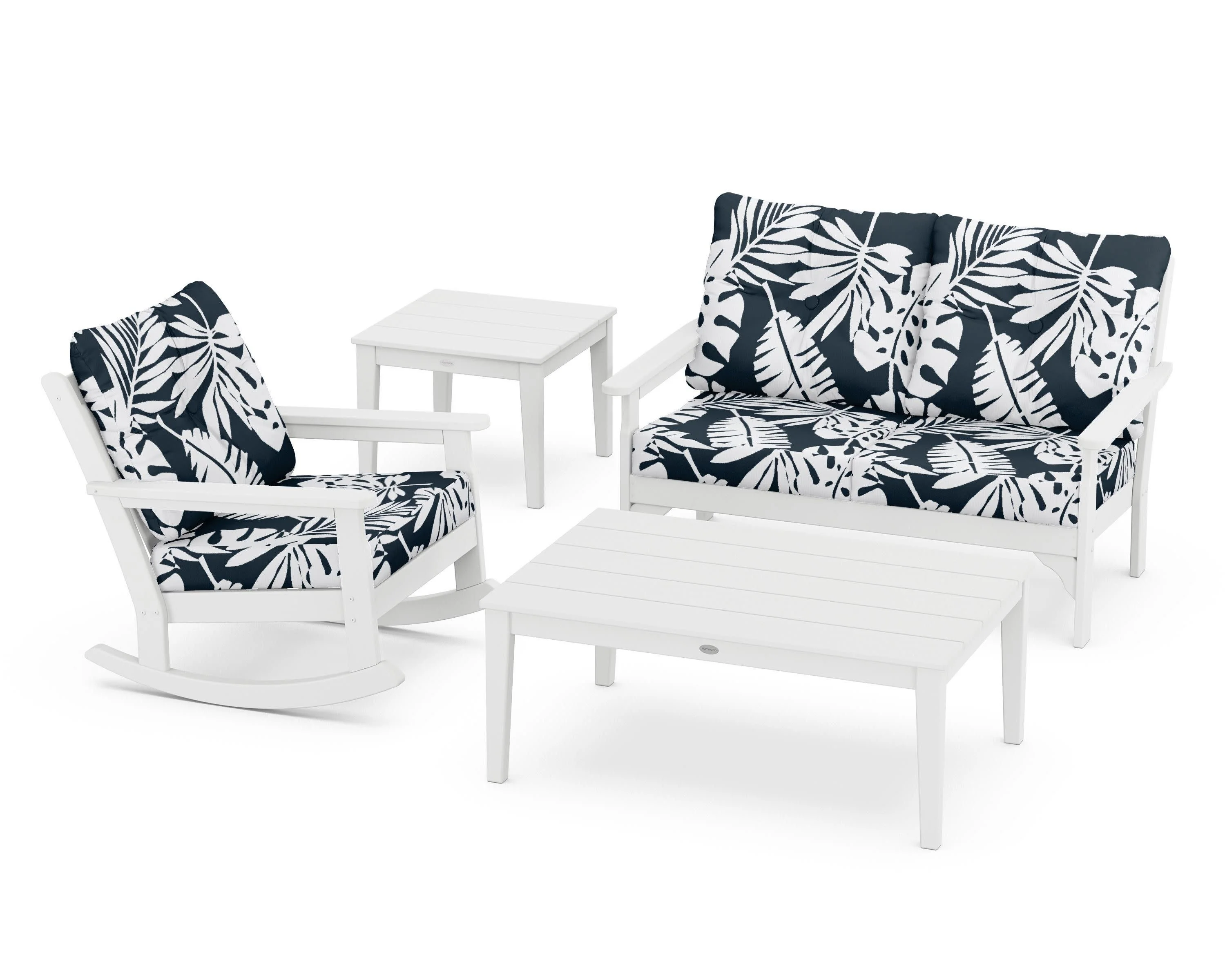 Vineyard 4-Piece Deep Seating Rocker Set - Image 27