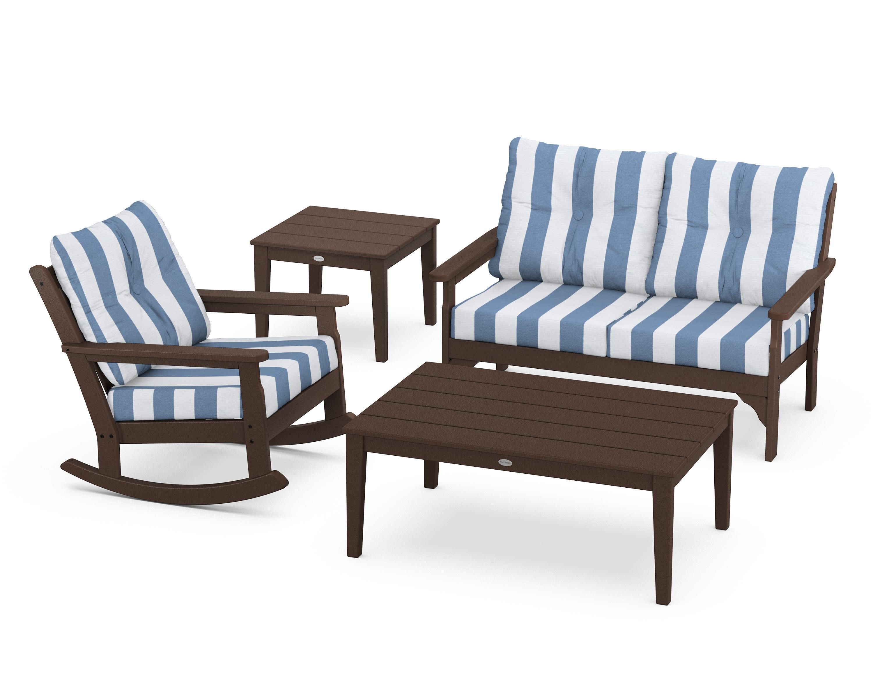 Vineyard 4-Piece Deep Seating Rocker Set - Image 33