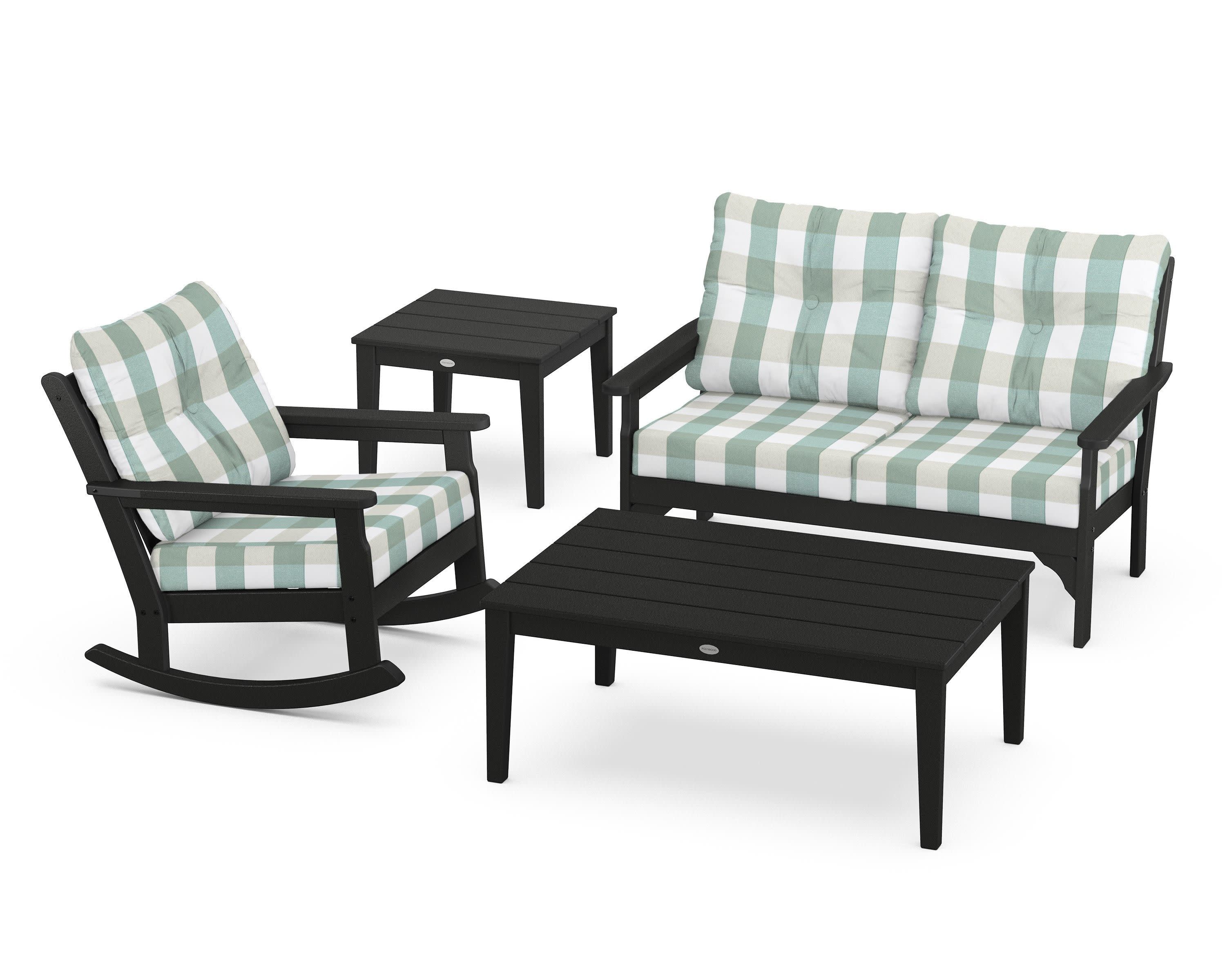 Vineyard 4-Piece Deep Seating Rocker Set - Image 48