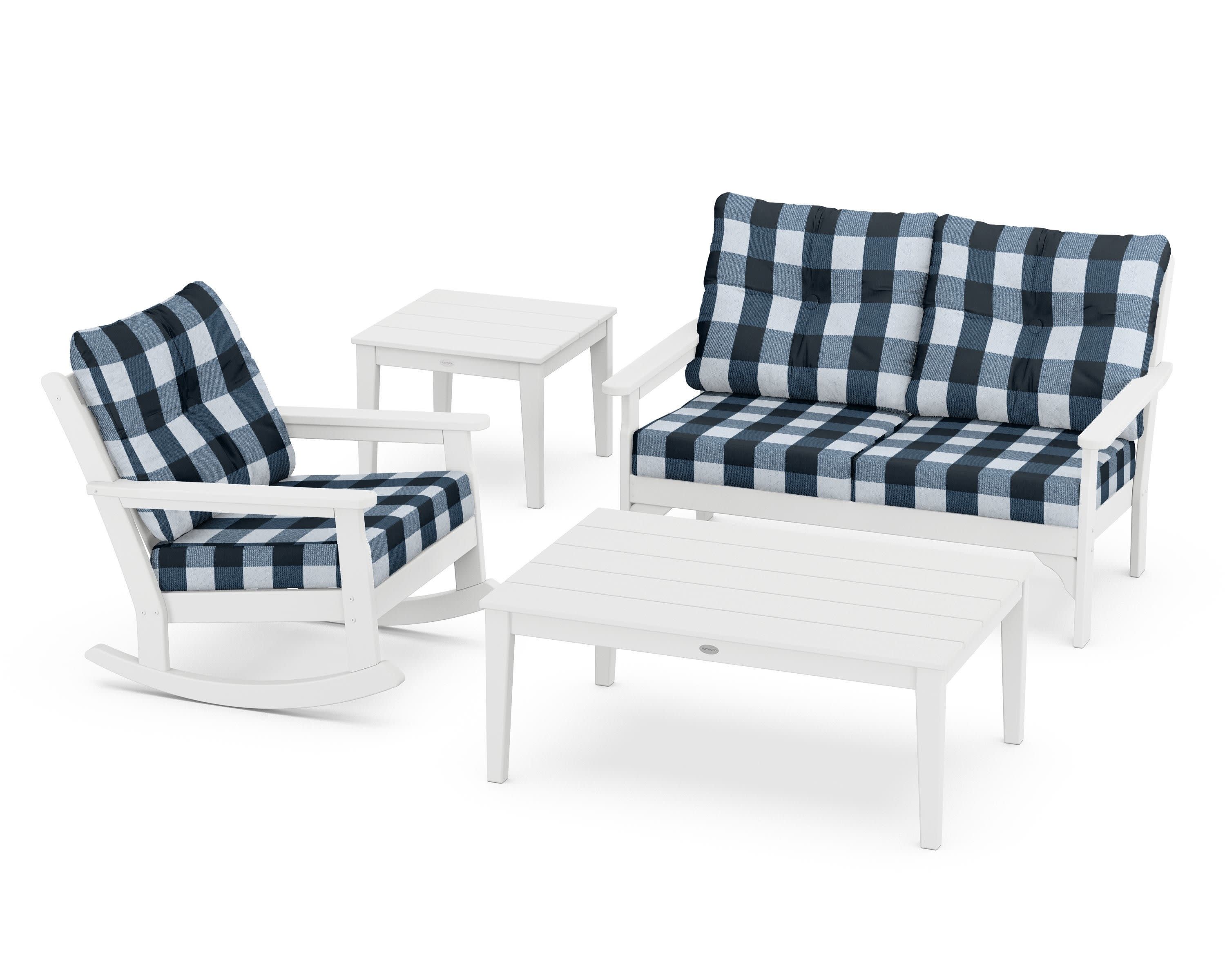 Vineyard 4-Piece Deep Seating Rocker Set - Image 64