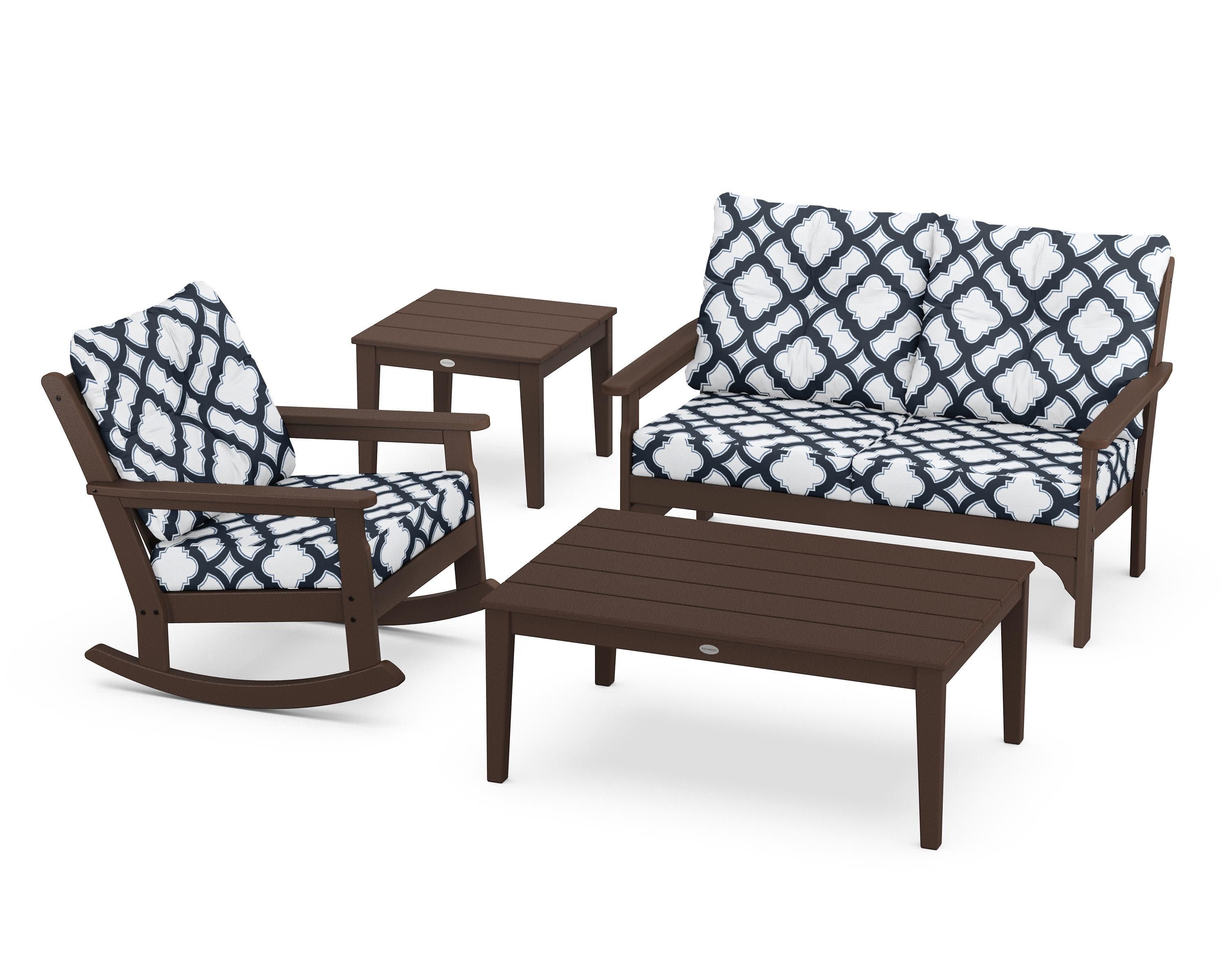 Vineyard 4-Piece Deep Seating Rocker Set - Image 66
